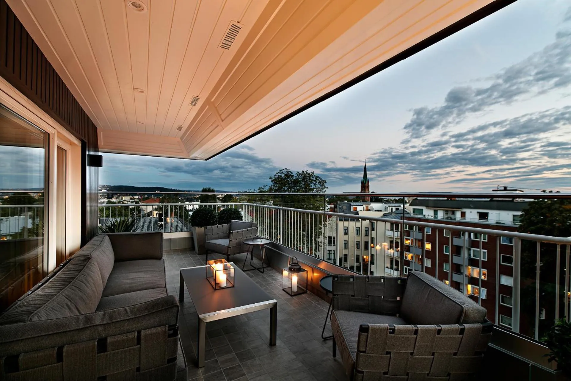Balcony/Terrace in Saga Apartments Oslo