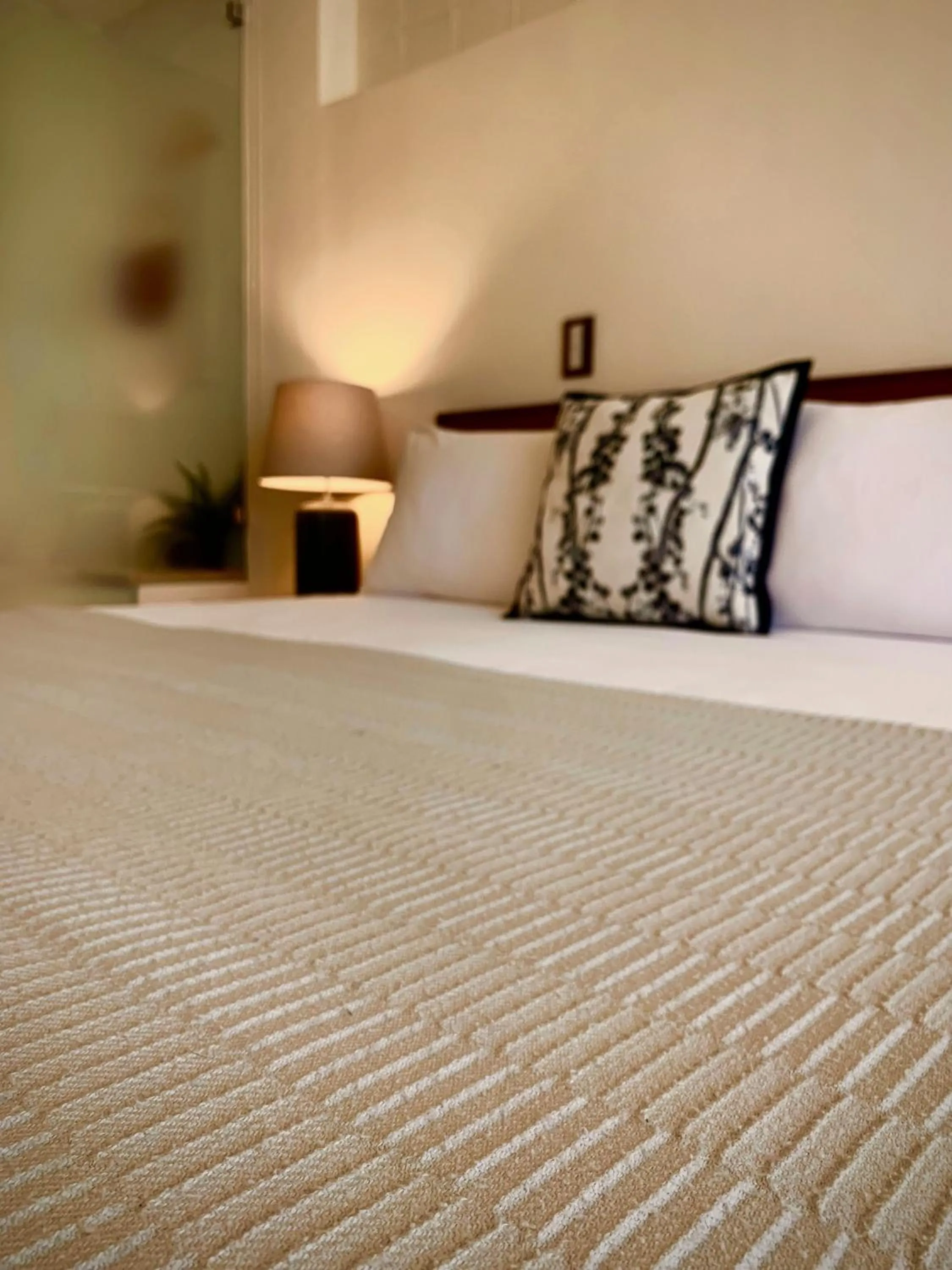 Bed in The Deer Head Inn