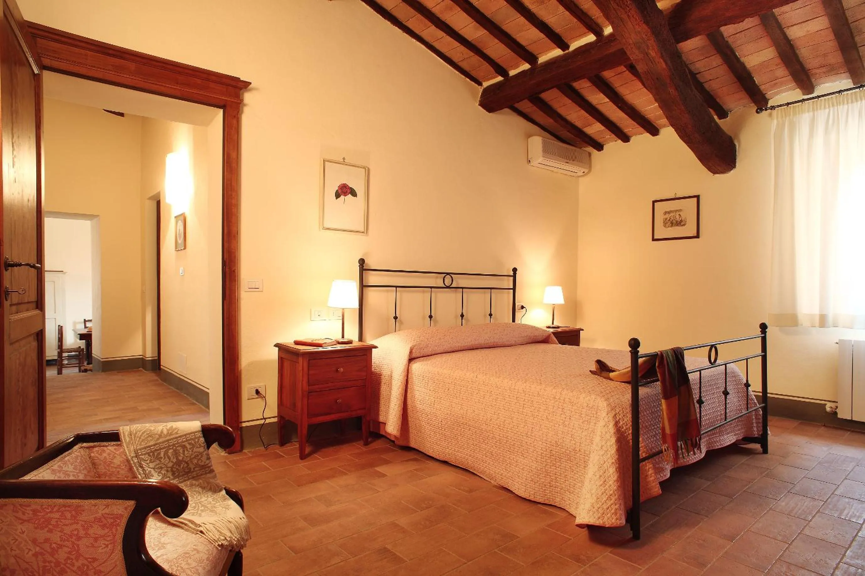 Bedroom, Bed in Agriturismo Il Poggione