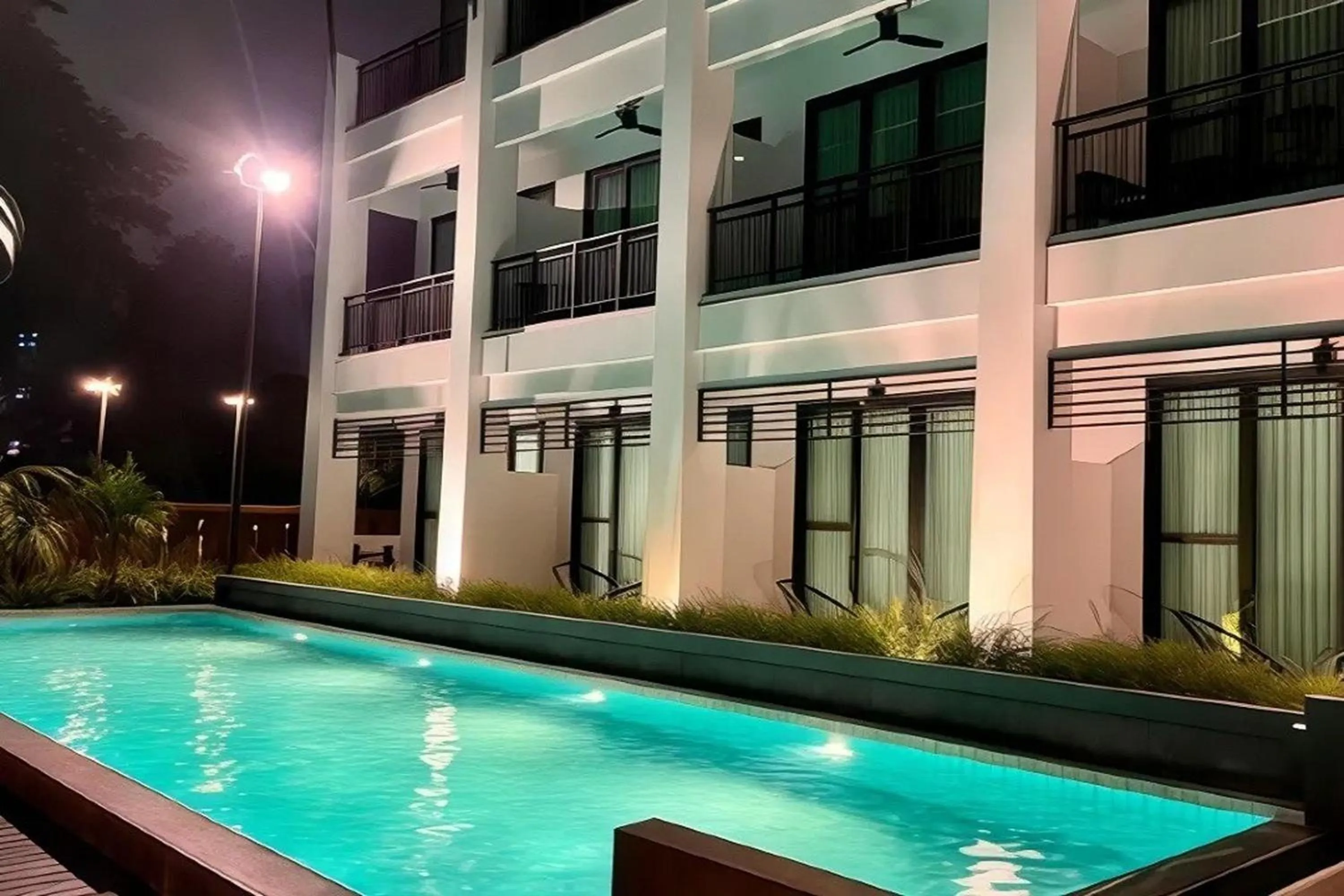 Swimming pool in Na Napa Wellness Spa & Resort