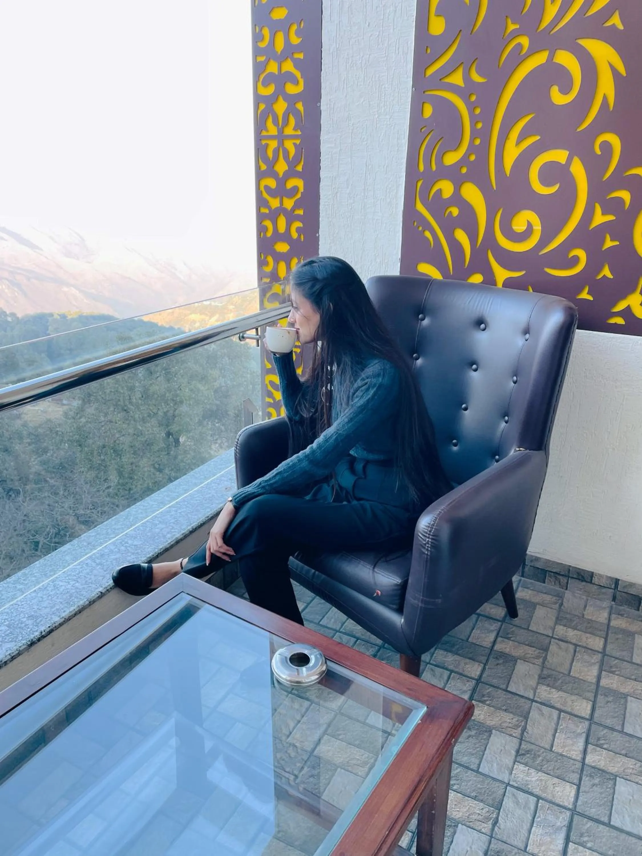 View (from property/room) in Trideus Mountain Club & Resort, Mussoorie