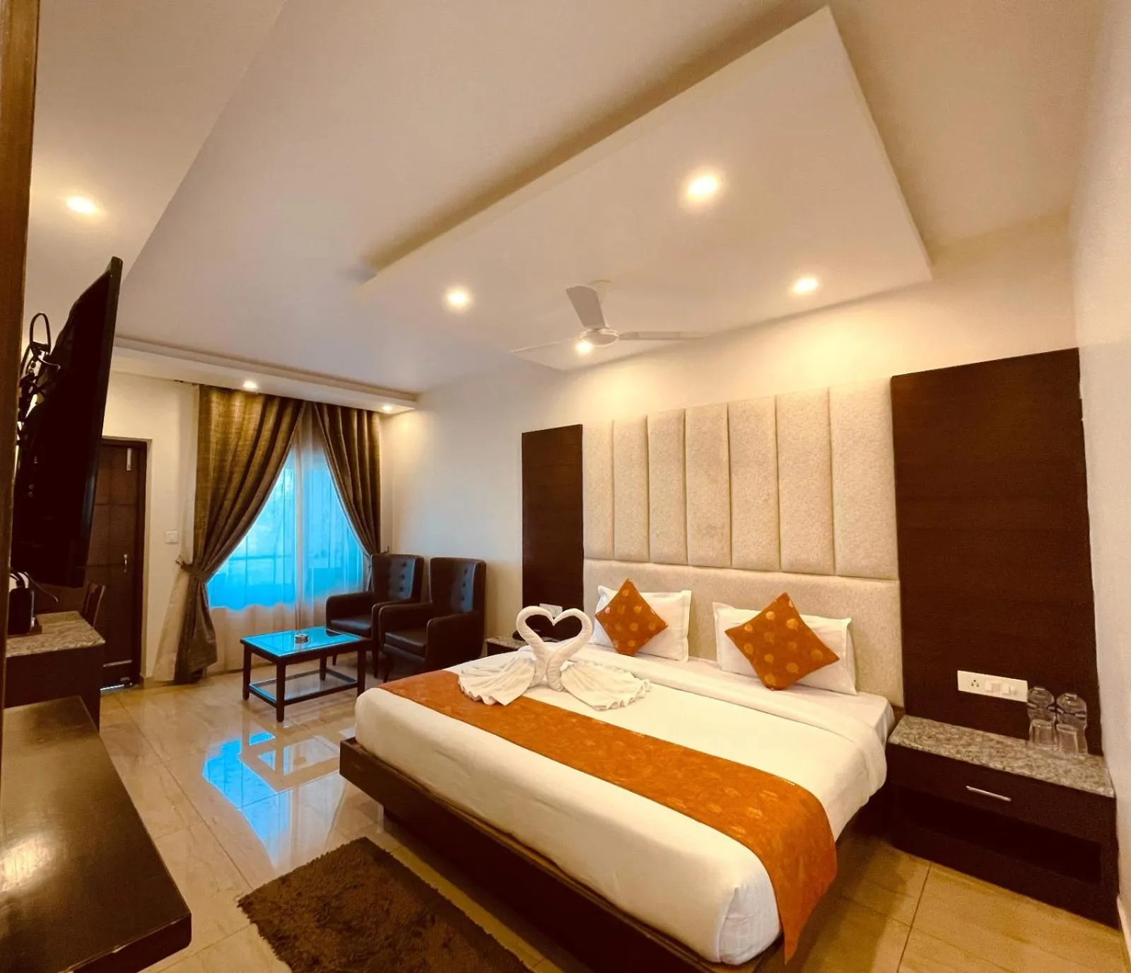Bedroom in Trideus Mountain Club & Resort, Mussoorie
