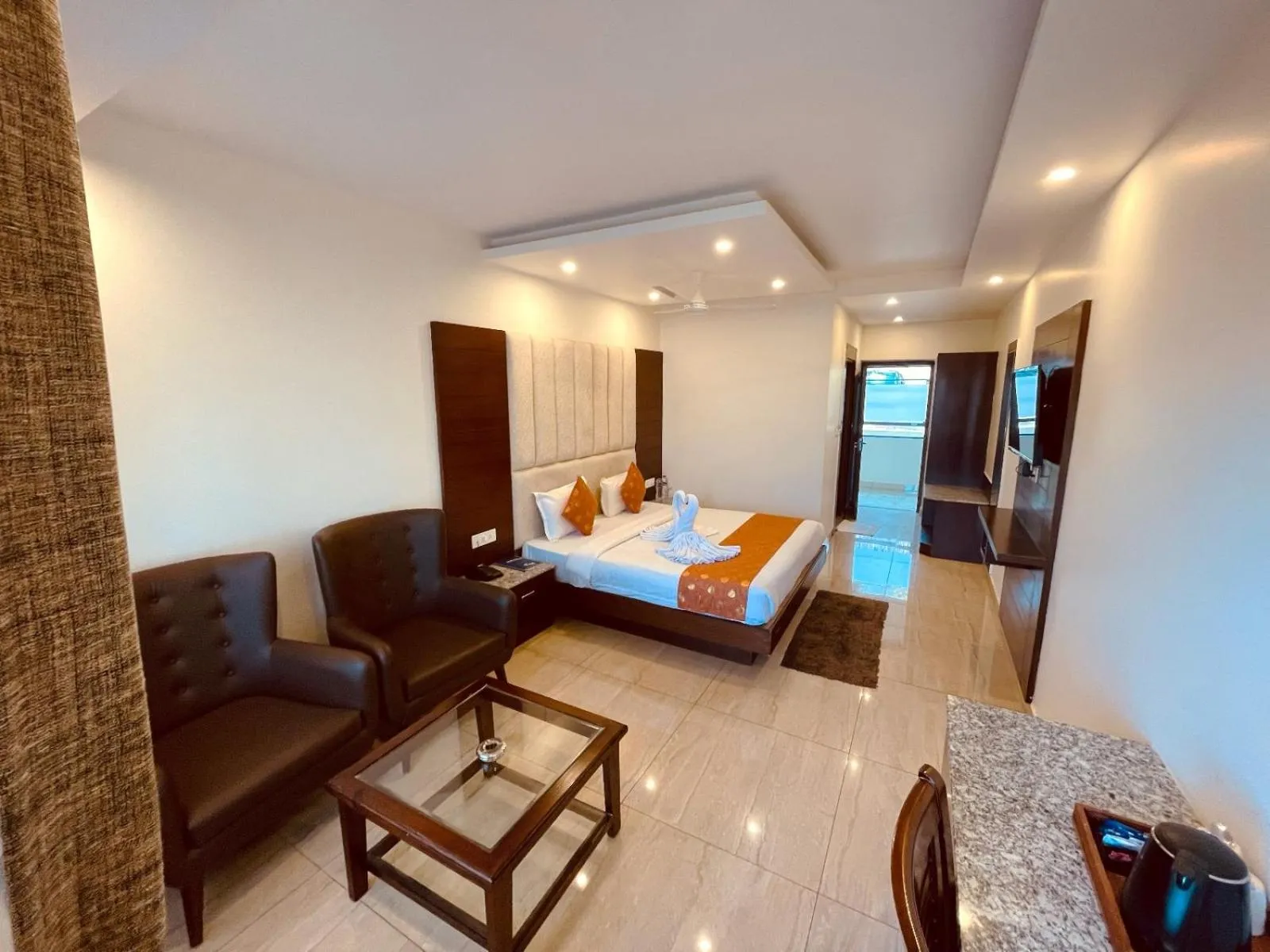 Bedroom in Trideus Mountain Club & Resort, Mussoorie
