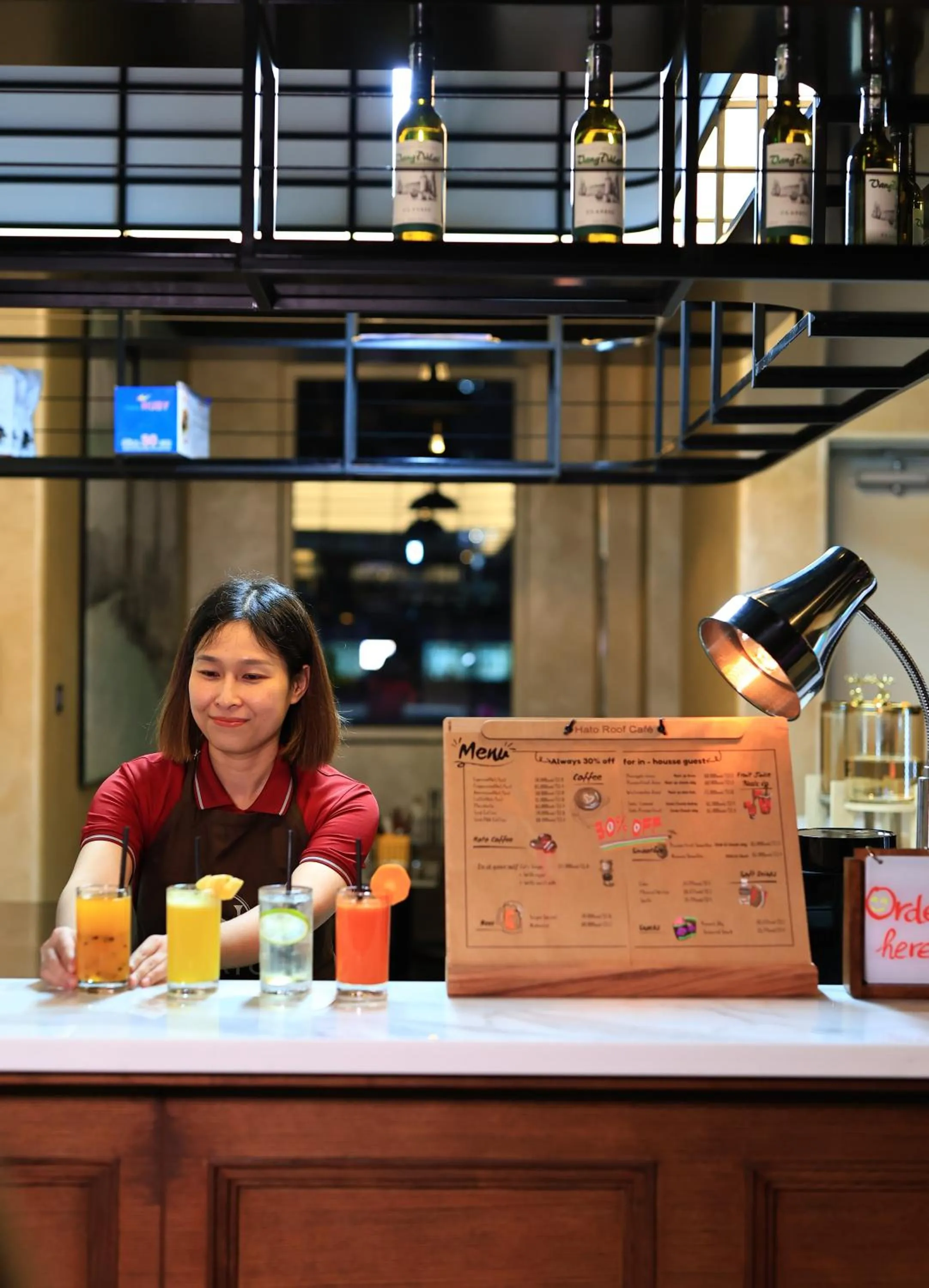 Balcony/Terrace in Hato Saigon Boutique Hotel & Rooftop