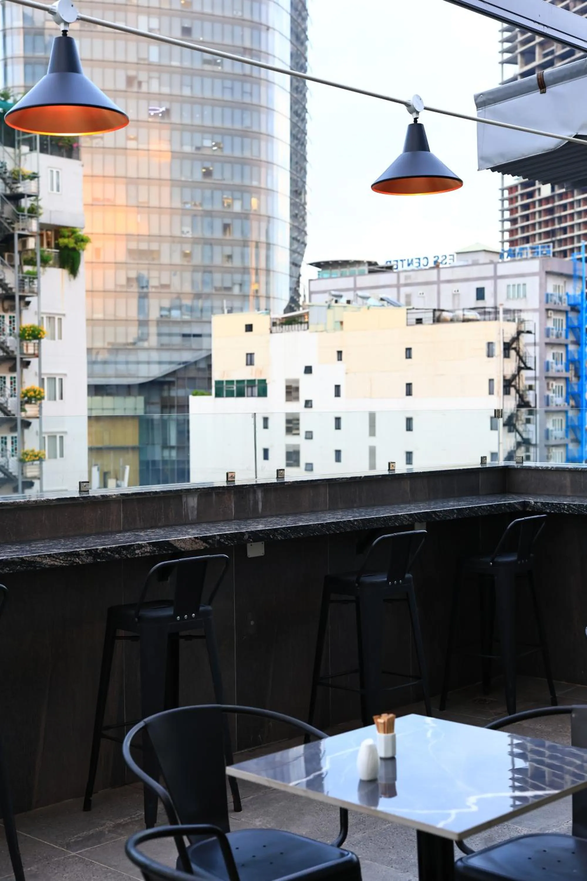 Balcony/Terrace in Hato Saigon Boutique Hotel & Rooftop