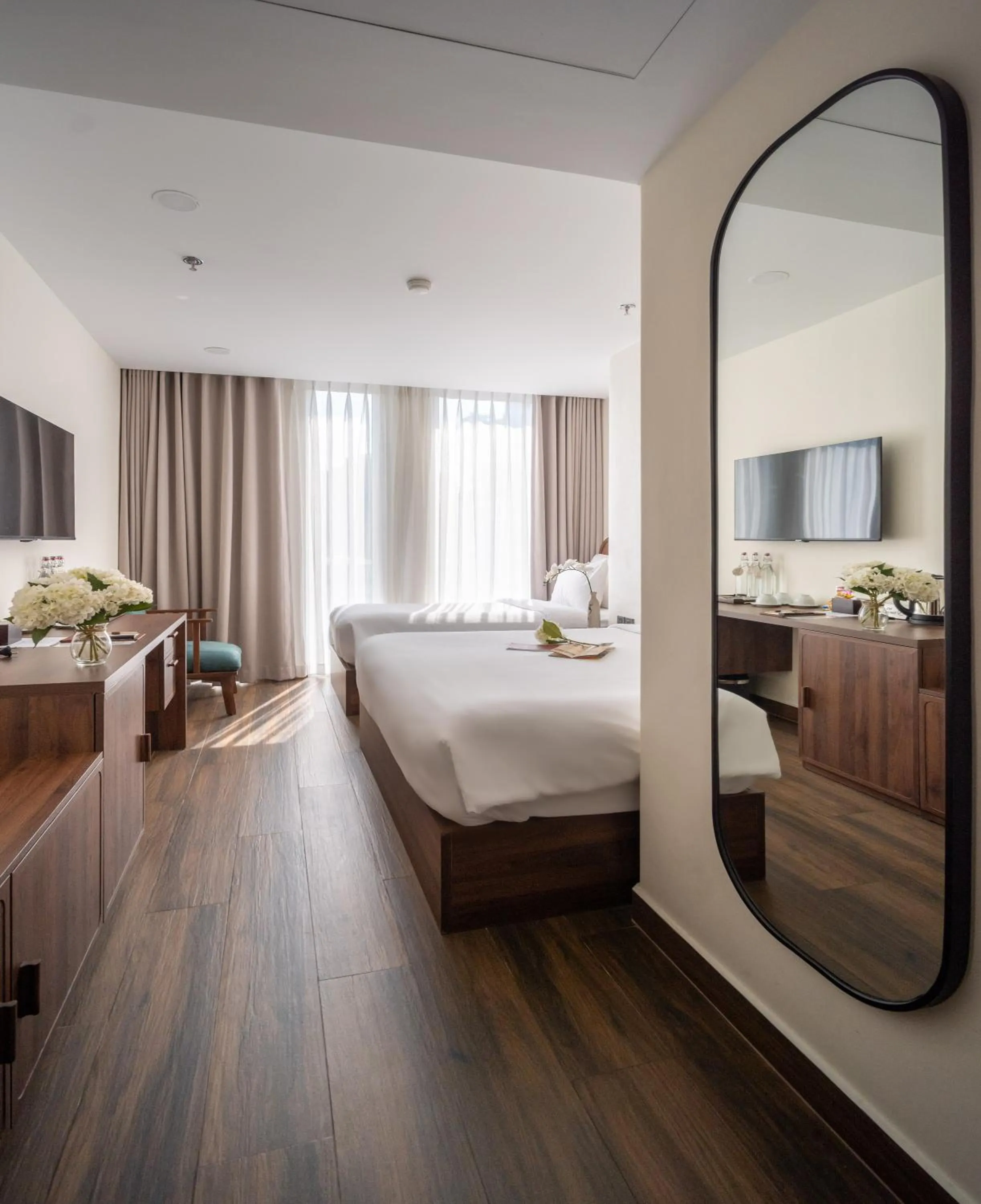 TV and multimedia, Bed in Hato Saigon Boutique Hotel & Rooftop