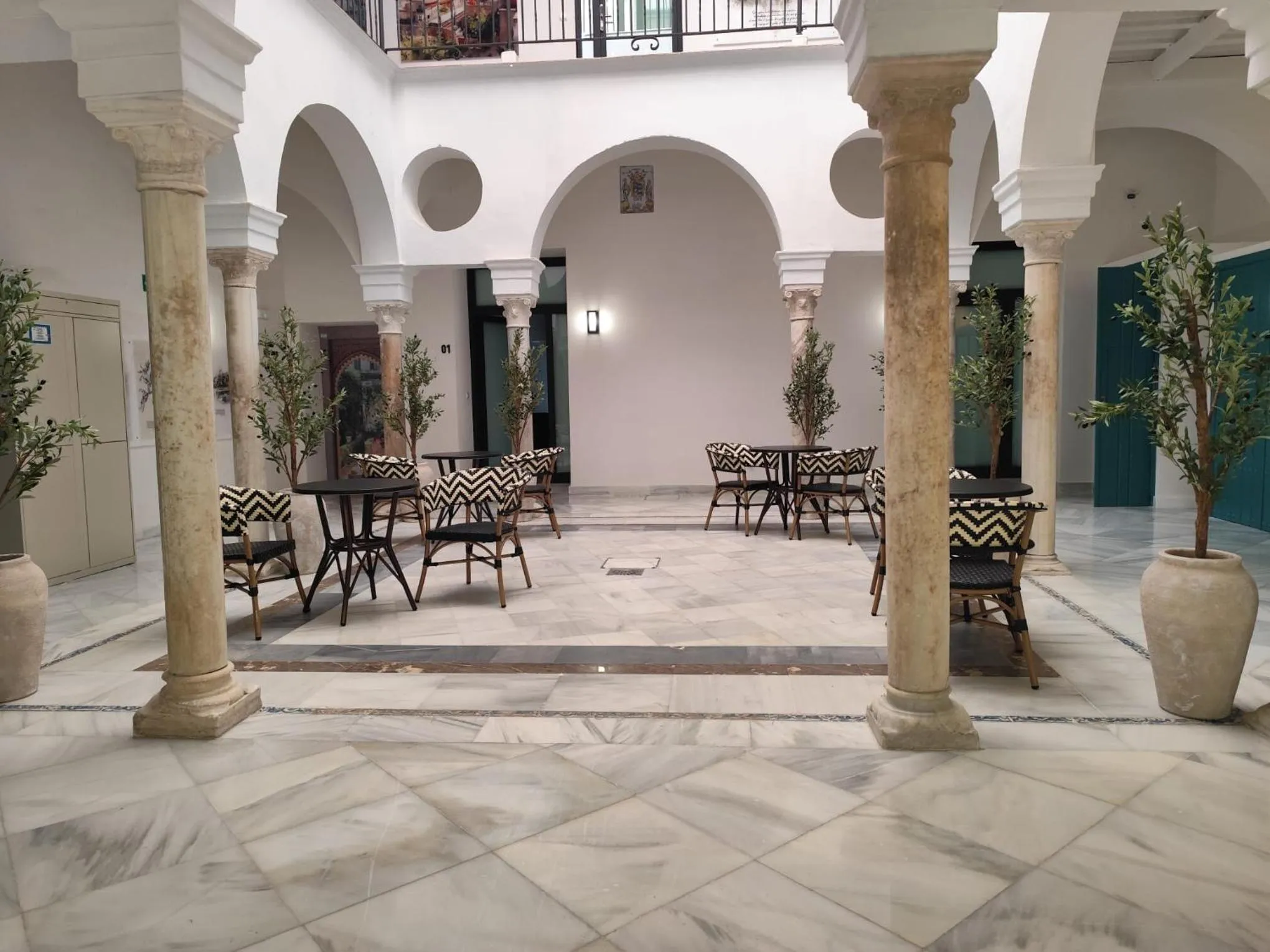 Patio in Slow Suites Salvador