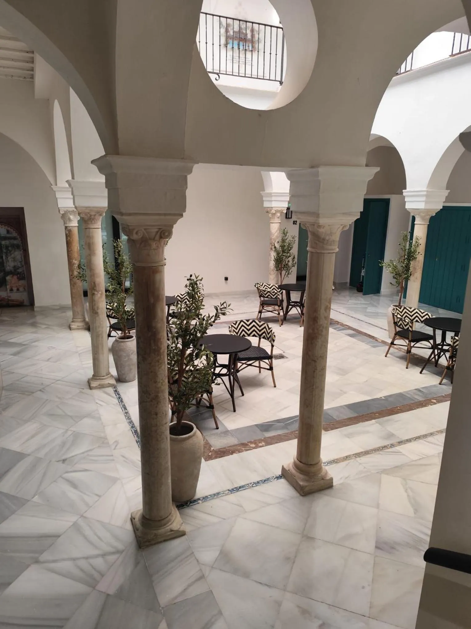 Patio in Slow Suites Salvador