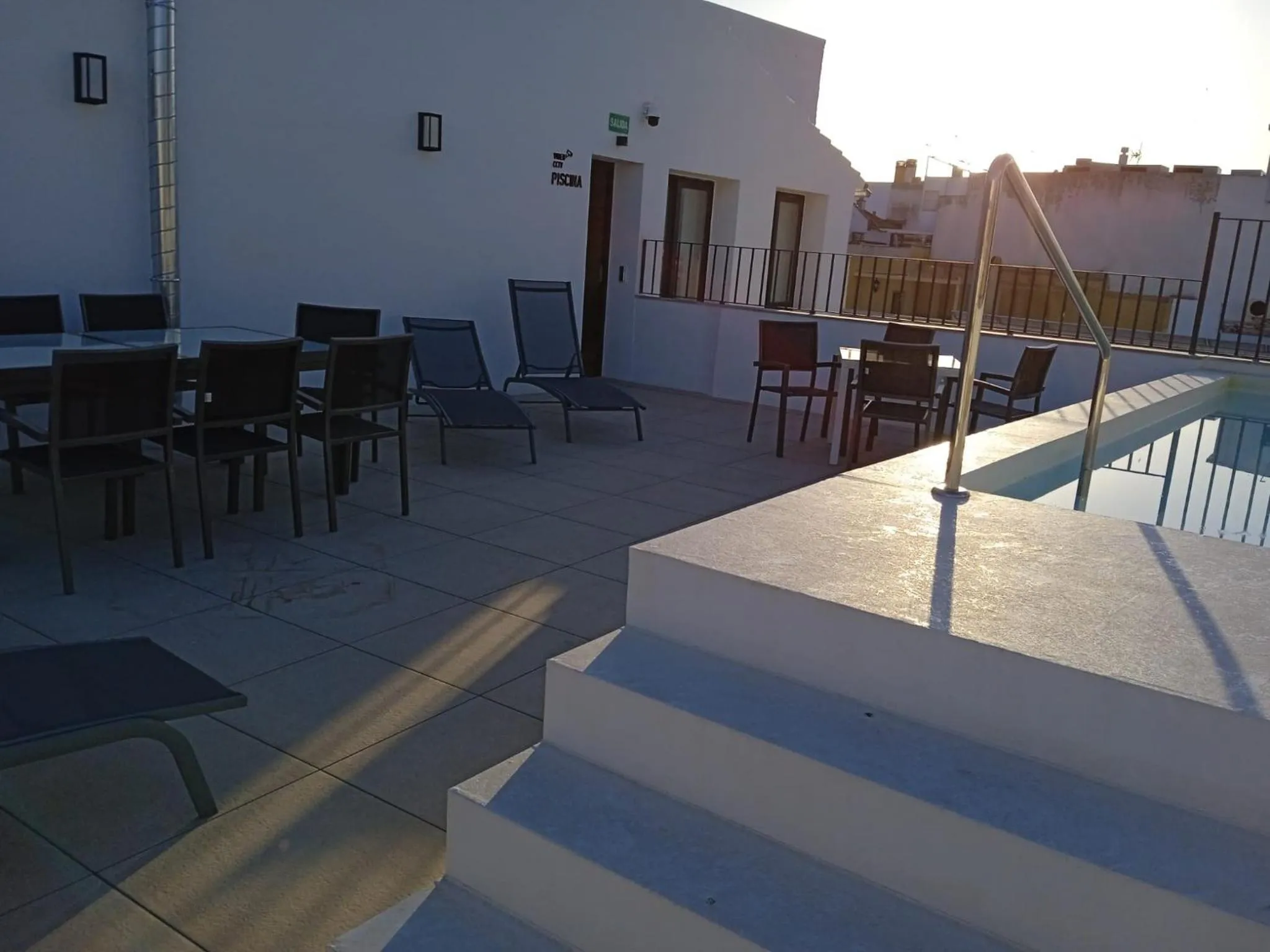 Swimming pool in Slow Suites Salvador