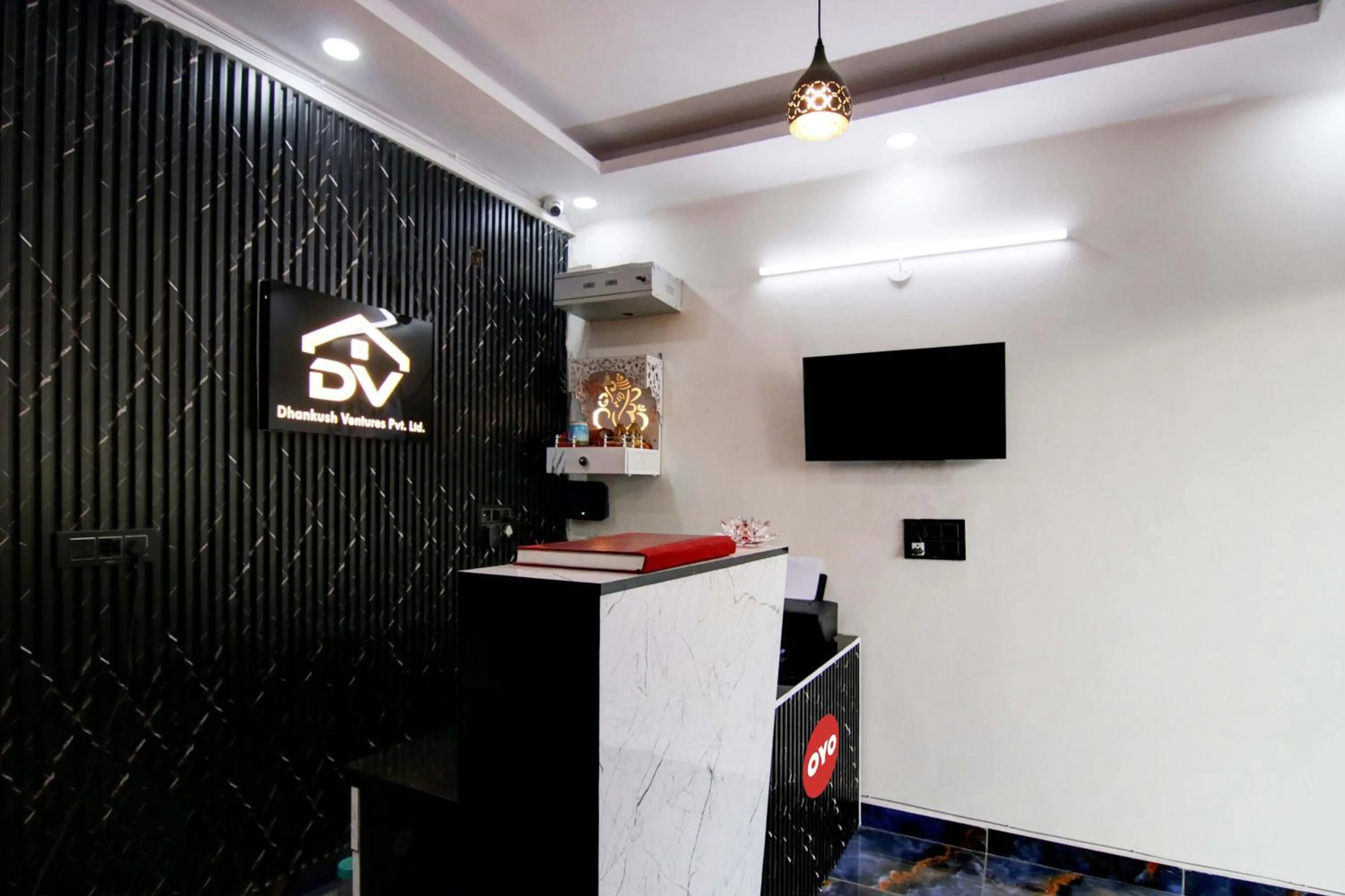 Lobby or reception in Hotel O Dhankush