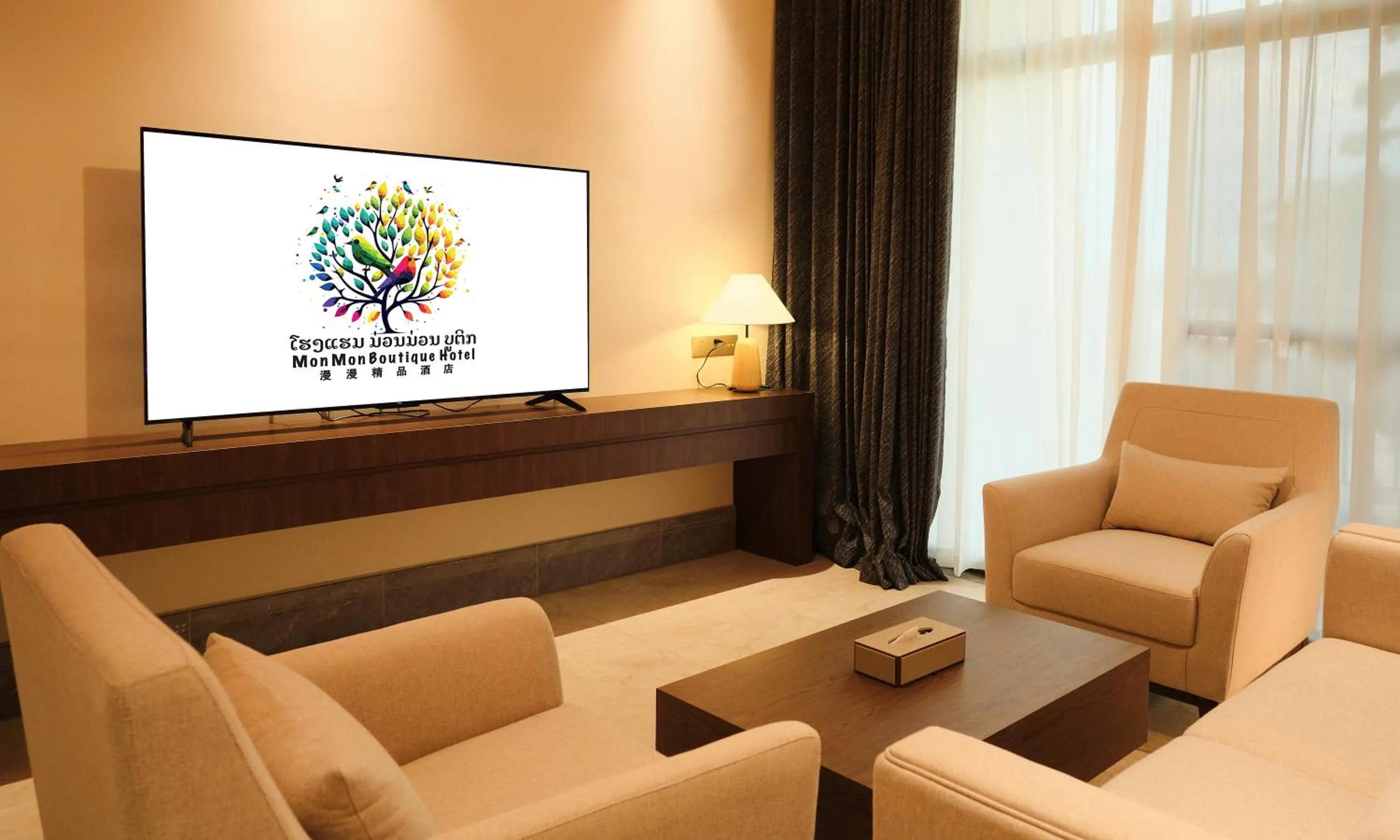 Living room in MonMonBoutique Hotel