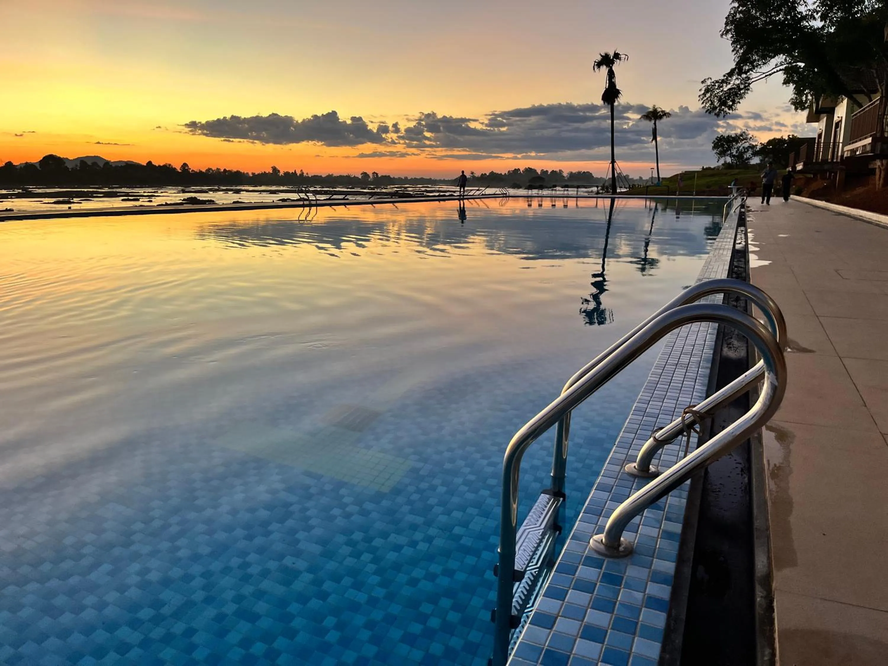 Pool view in MonMonBoutique Hotel
