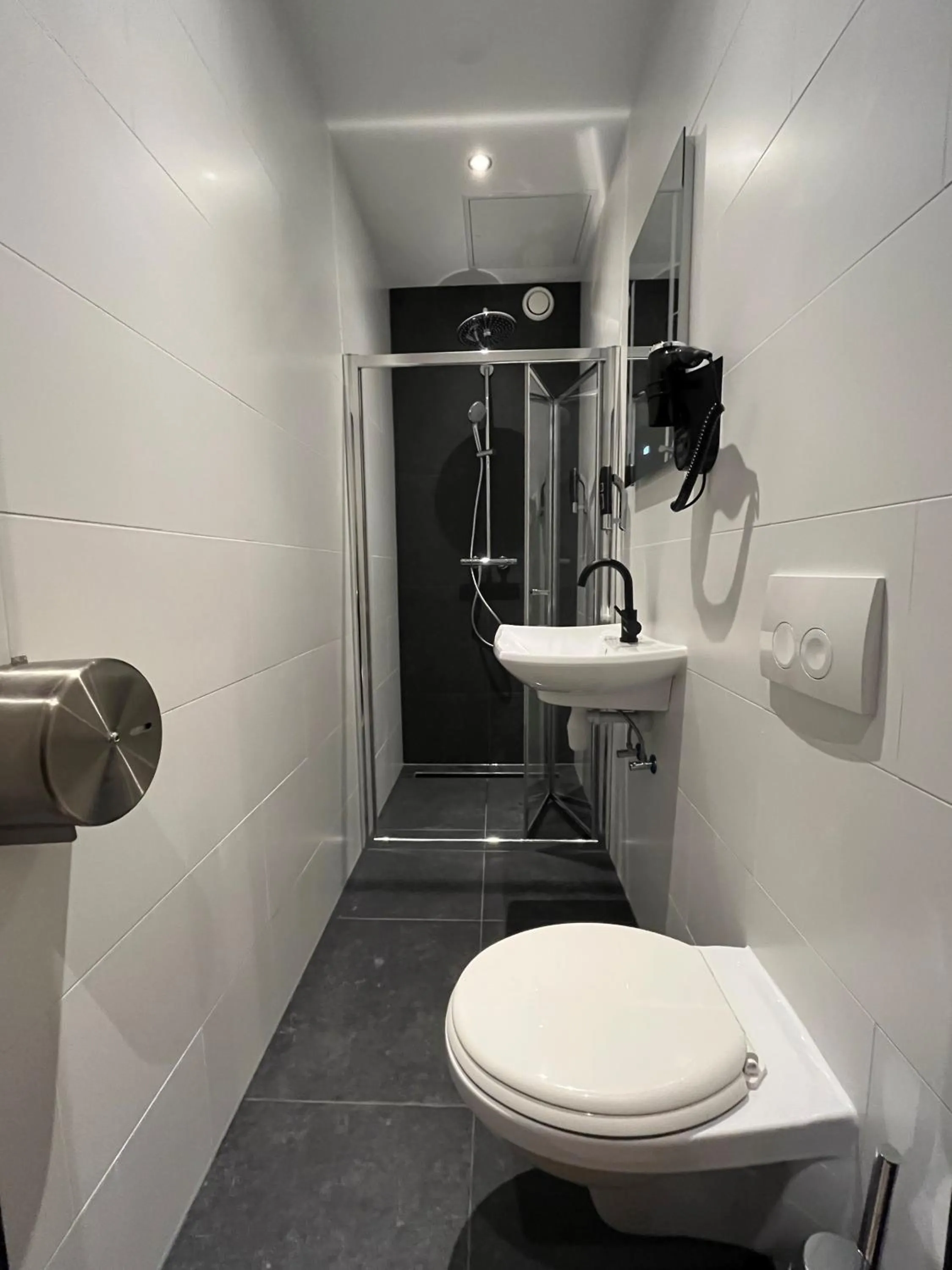 Shower in Heart of Amsterdam Hostel