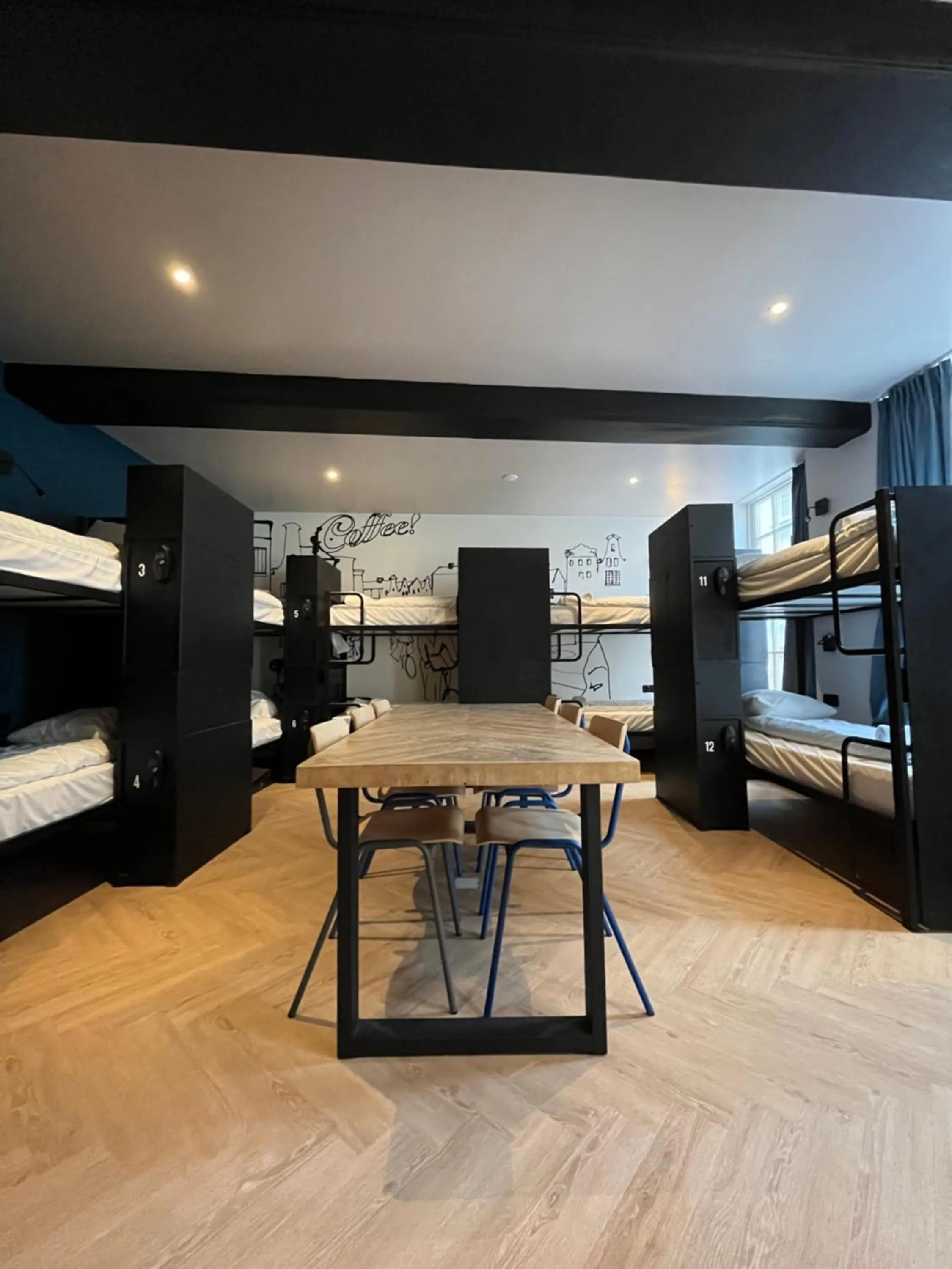 Bedroom, Bed in Heart of Amsterdam Hostel