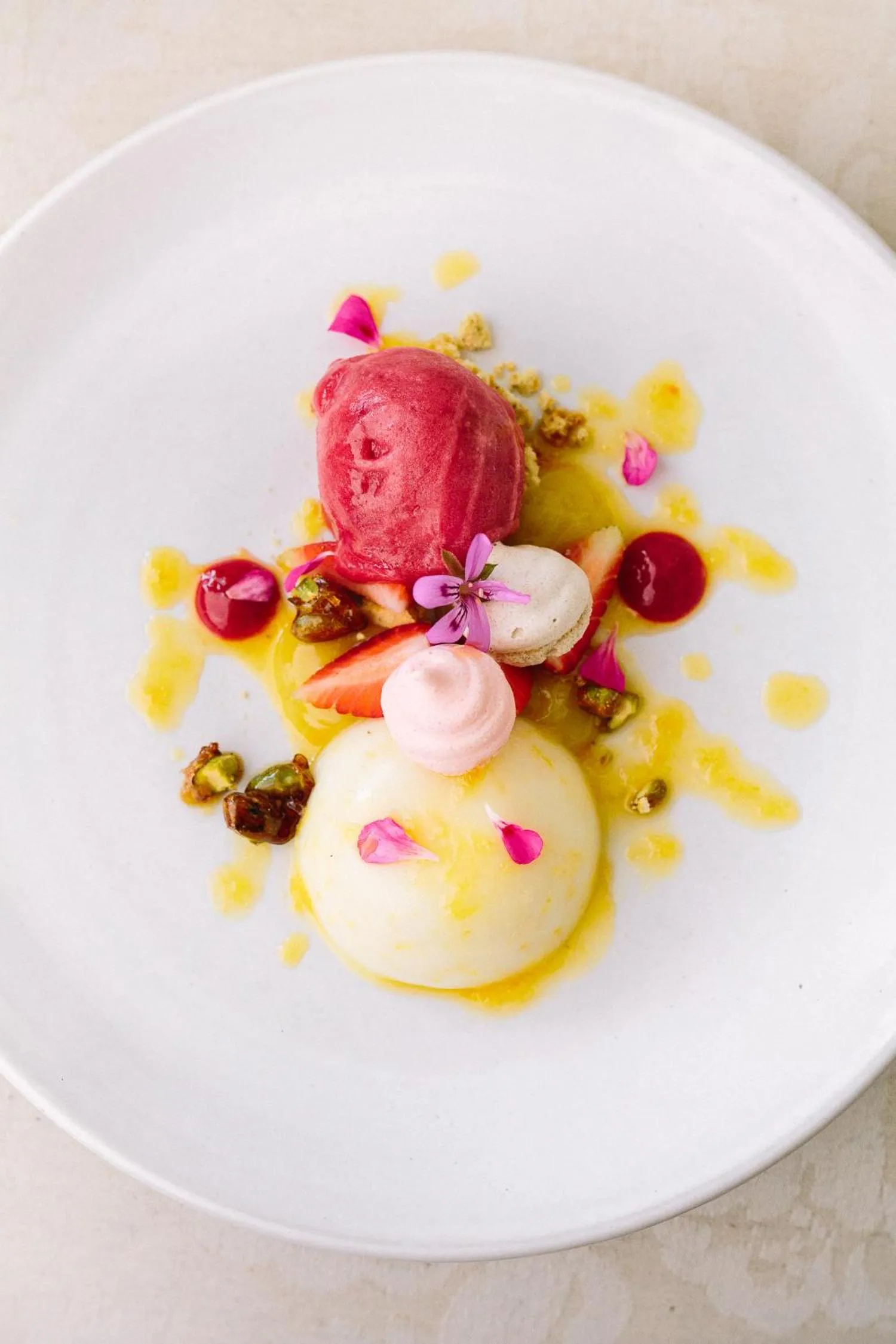 Food close-up in Endless Vineyards at Wildekrans Wine Estate