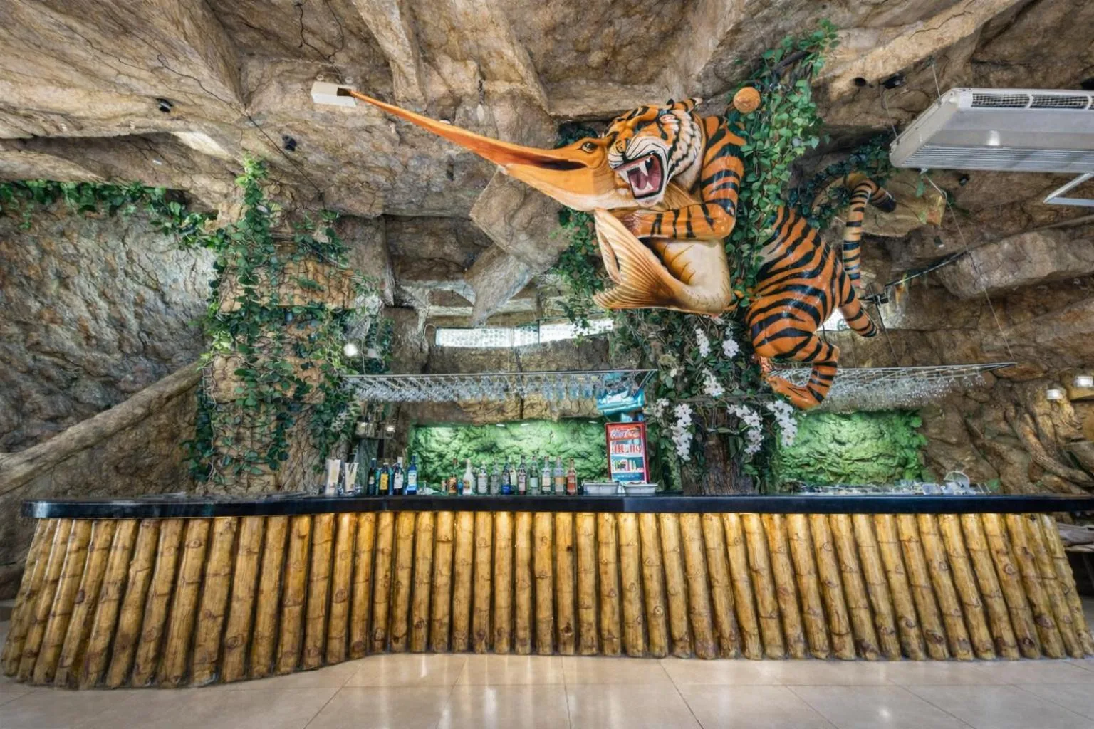 Decorative detail in Tiger Complex Hotel