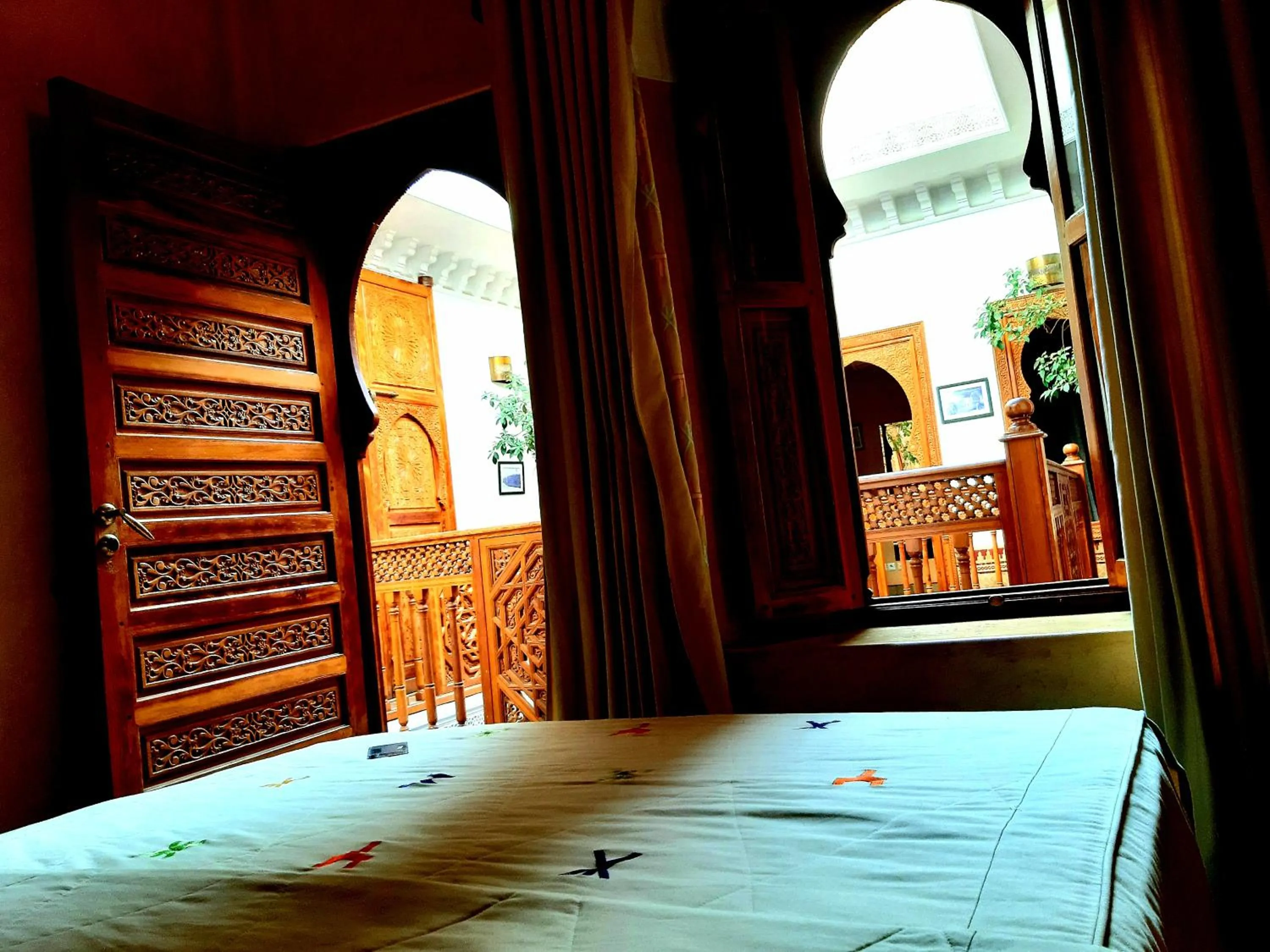 Photo of the whole room, Bed in Riad Radia