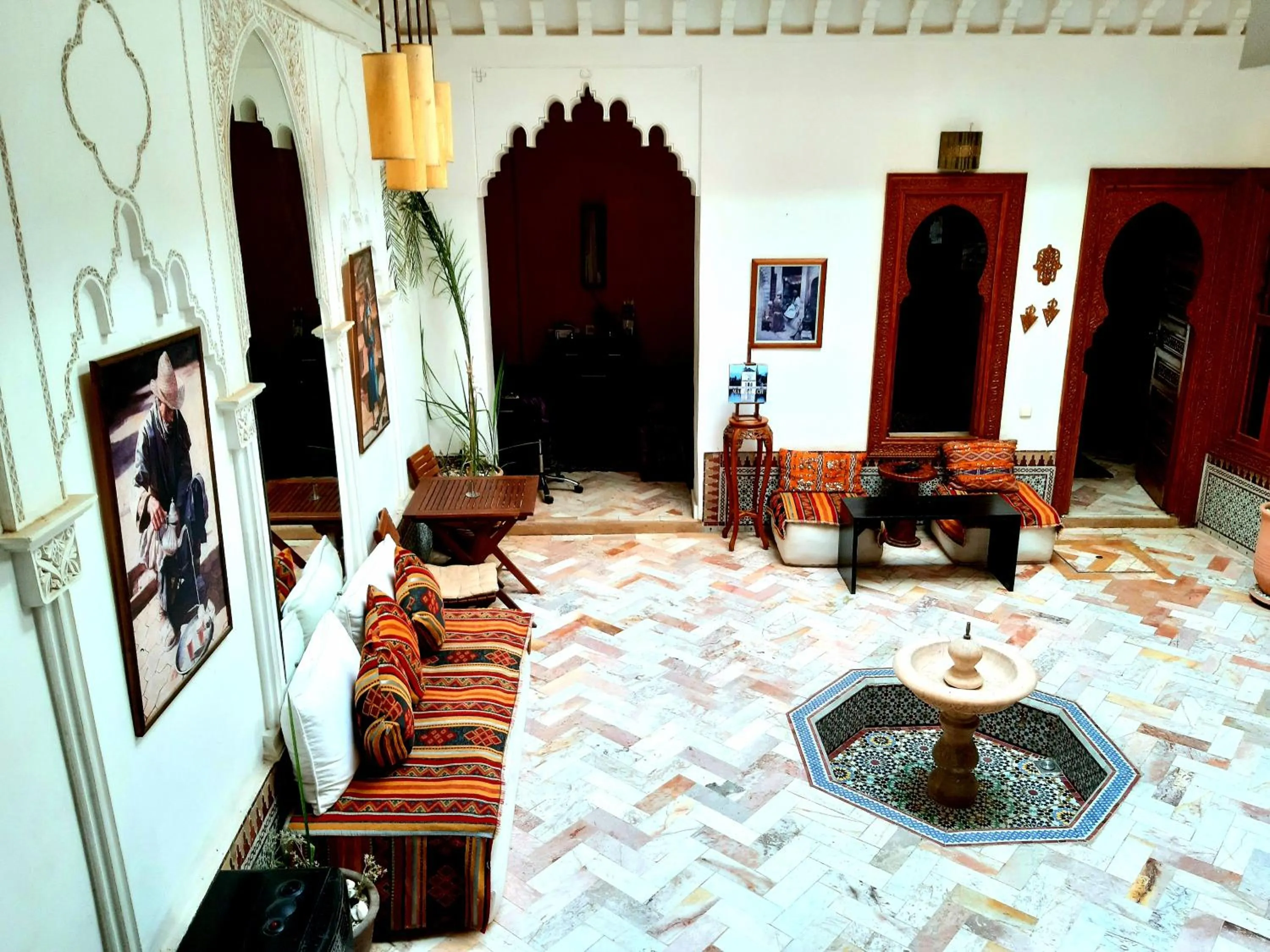 Living room in Riad Radia