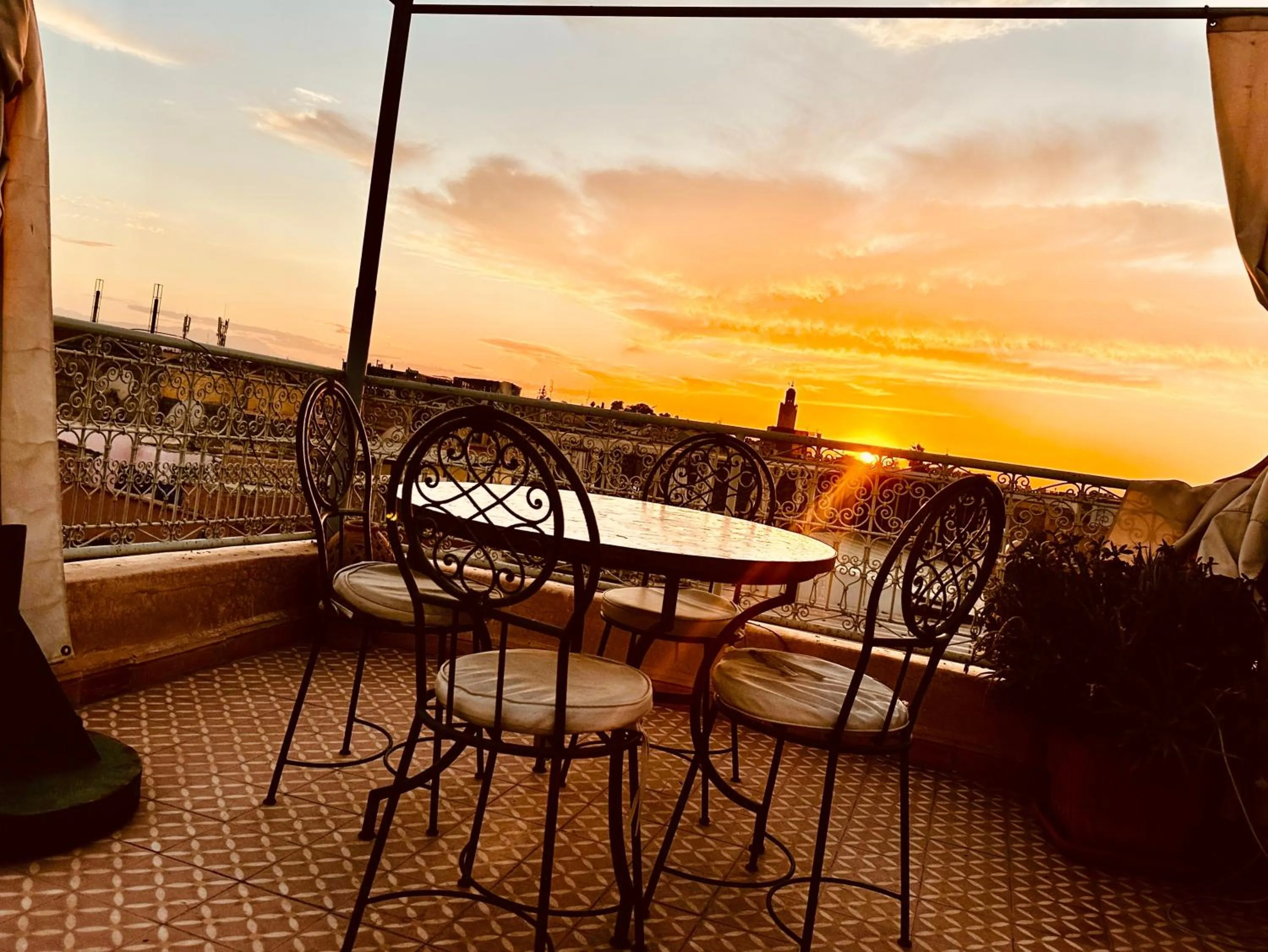 Natural landscape in Riad Radia