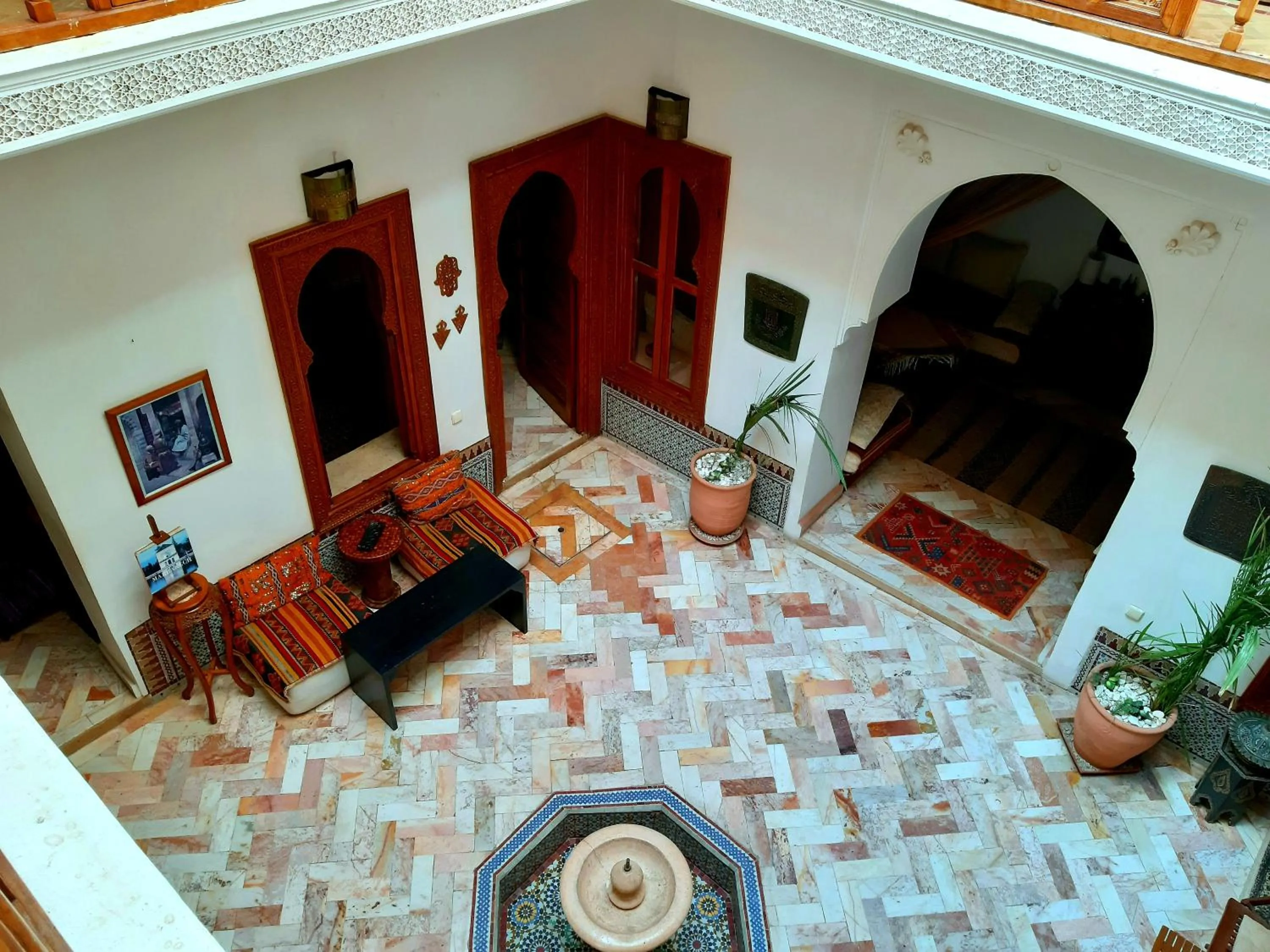 Living room in Riad Radia