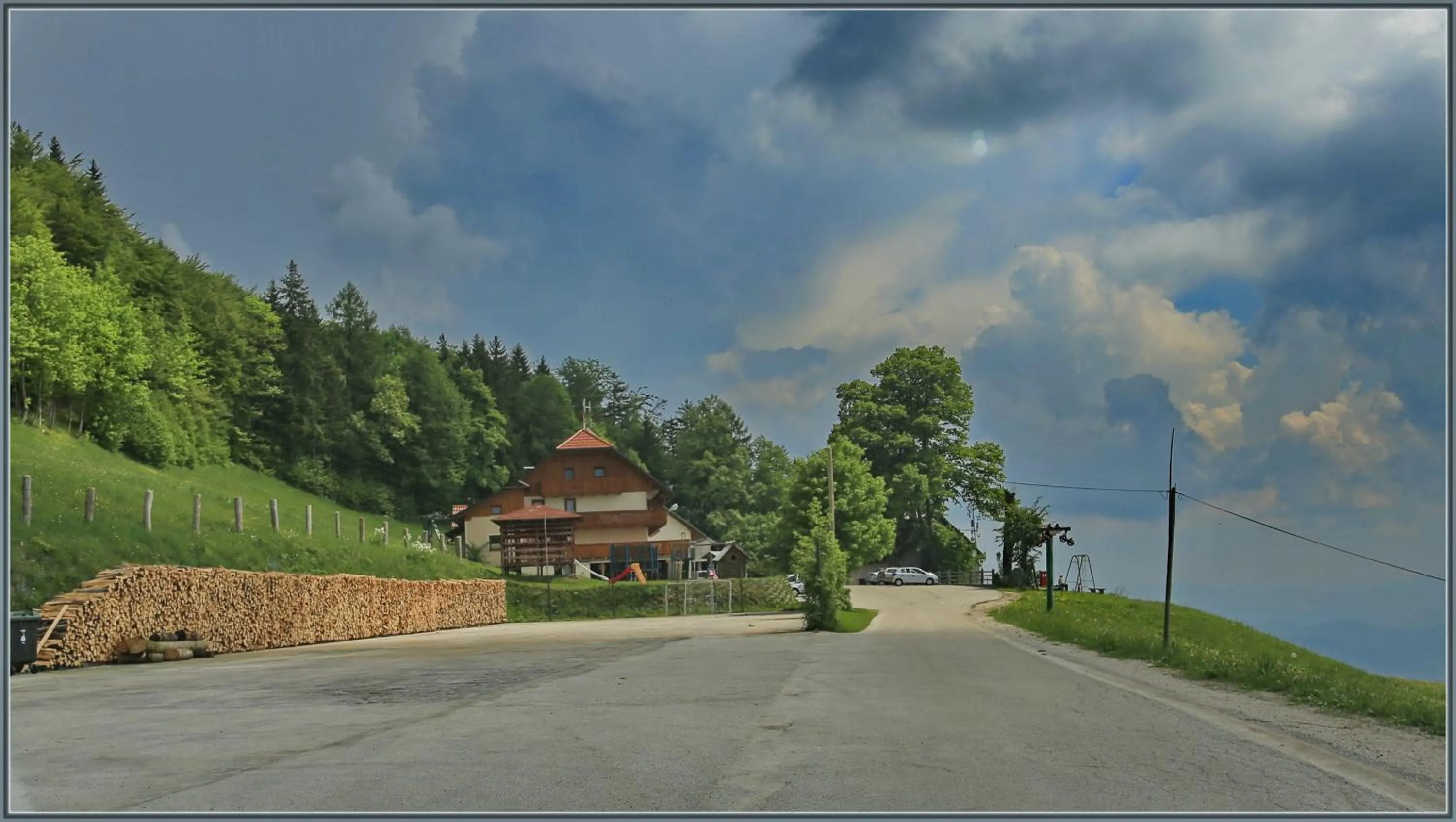 Property building in Guest house Pr Ambružarju & Apartments