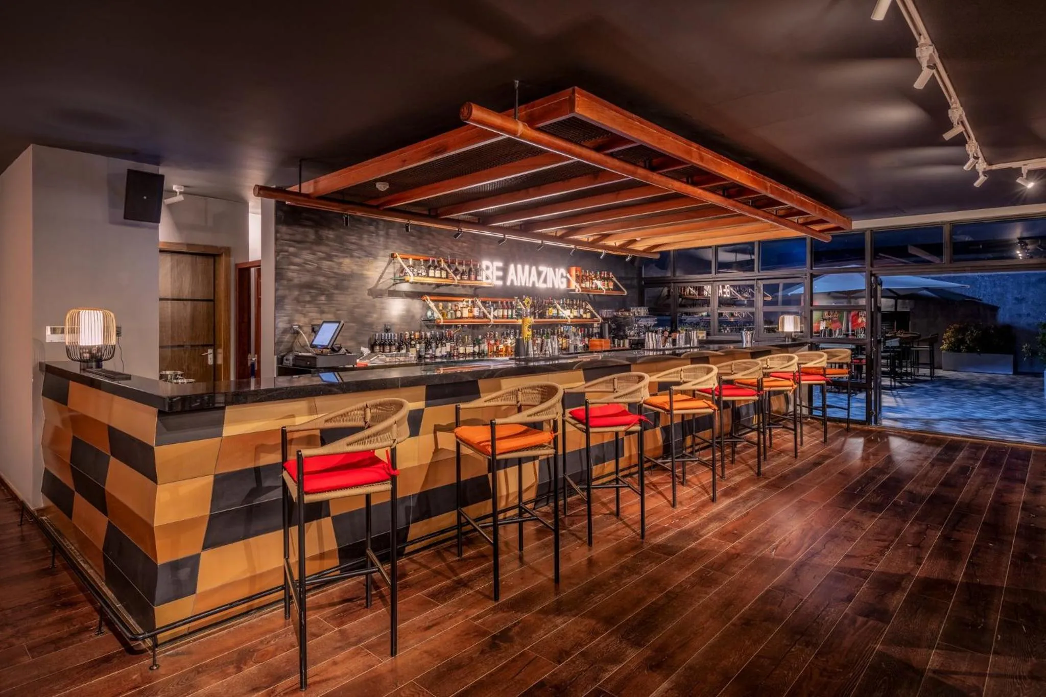 Lounge or bar in Glee Nairobi, a Preferred LVX Hotel