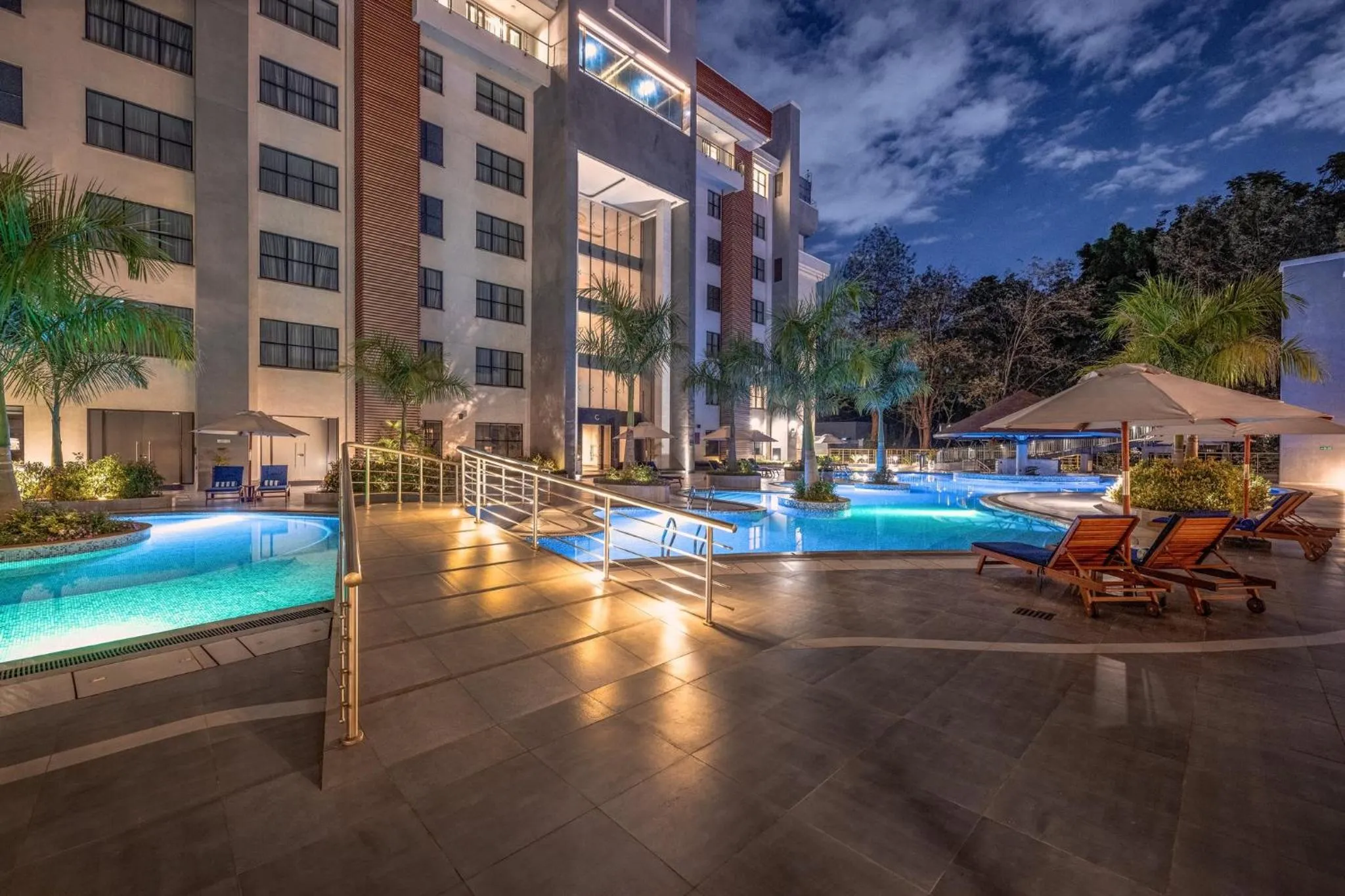 Swimming pool in Glee Nairobi, a Preferred LVX Hotel