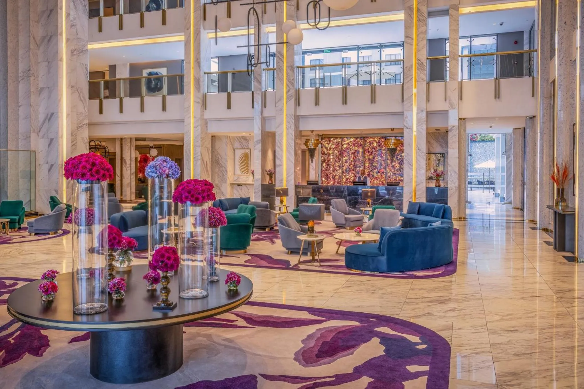 Lobby or reception in Glee Nairobi, a Preferred LVX Hotel