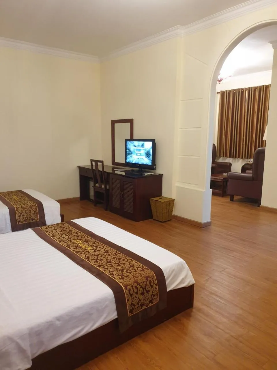 Bed in Ngọc Lan Hotel