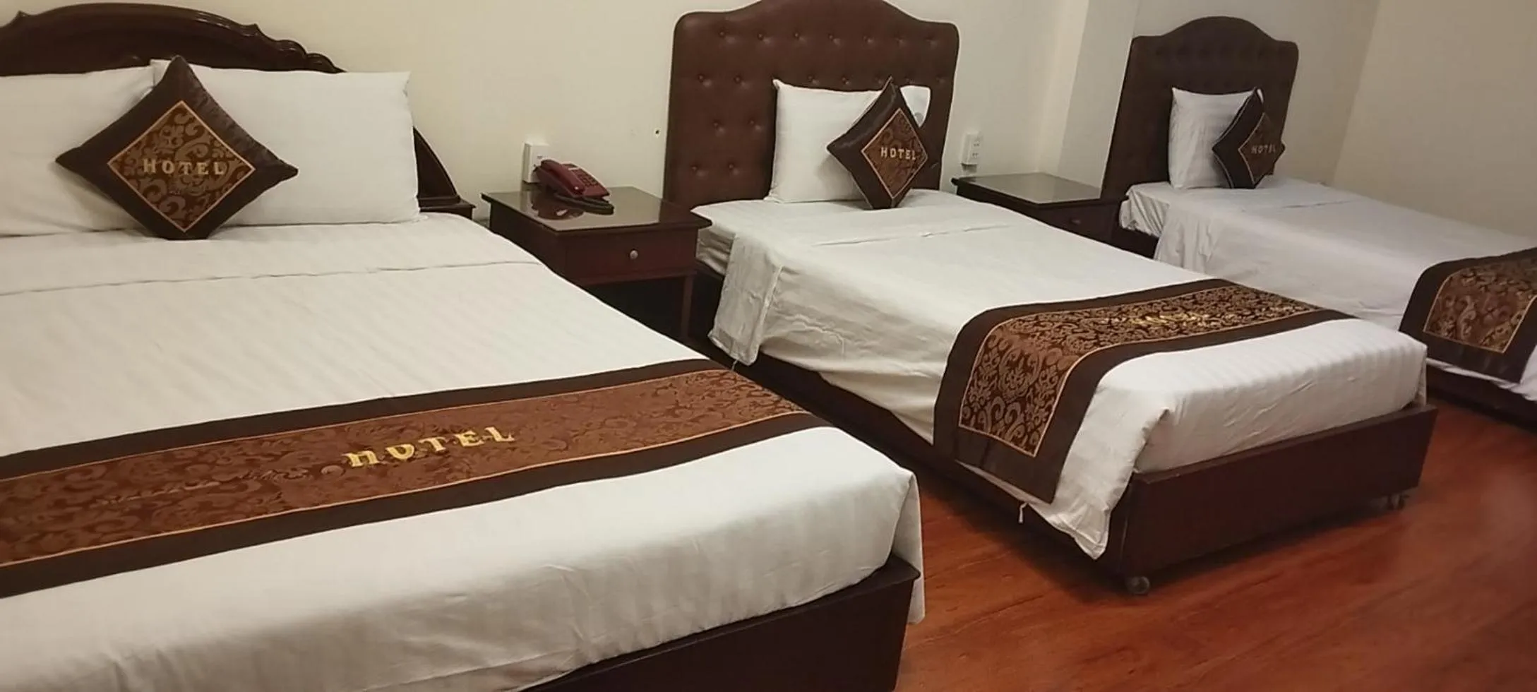 Bed in Ngọc Lan Hotel