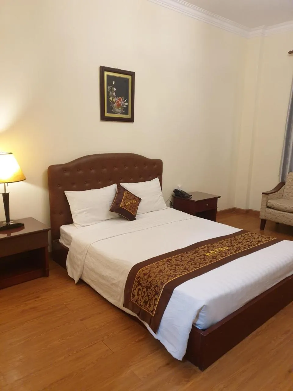 Bed in Ngọc Lan Hotel