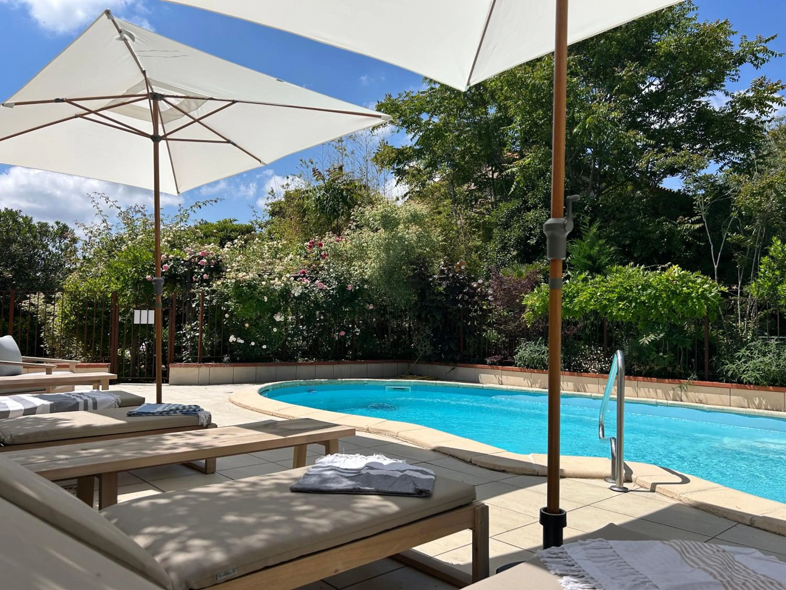 Swimming pool in Le Mas de la Prade