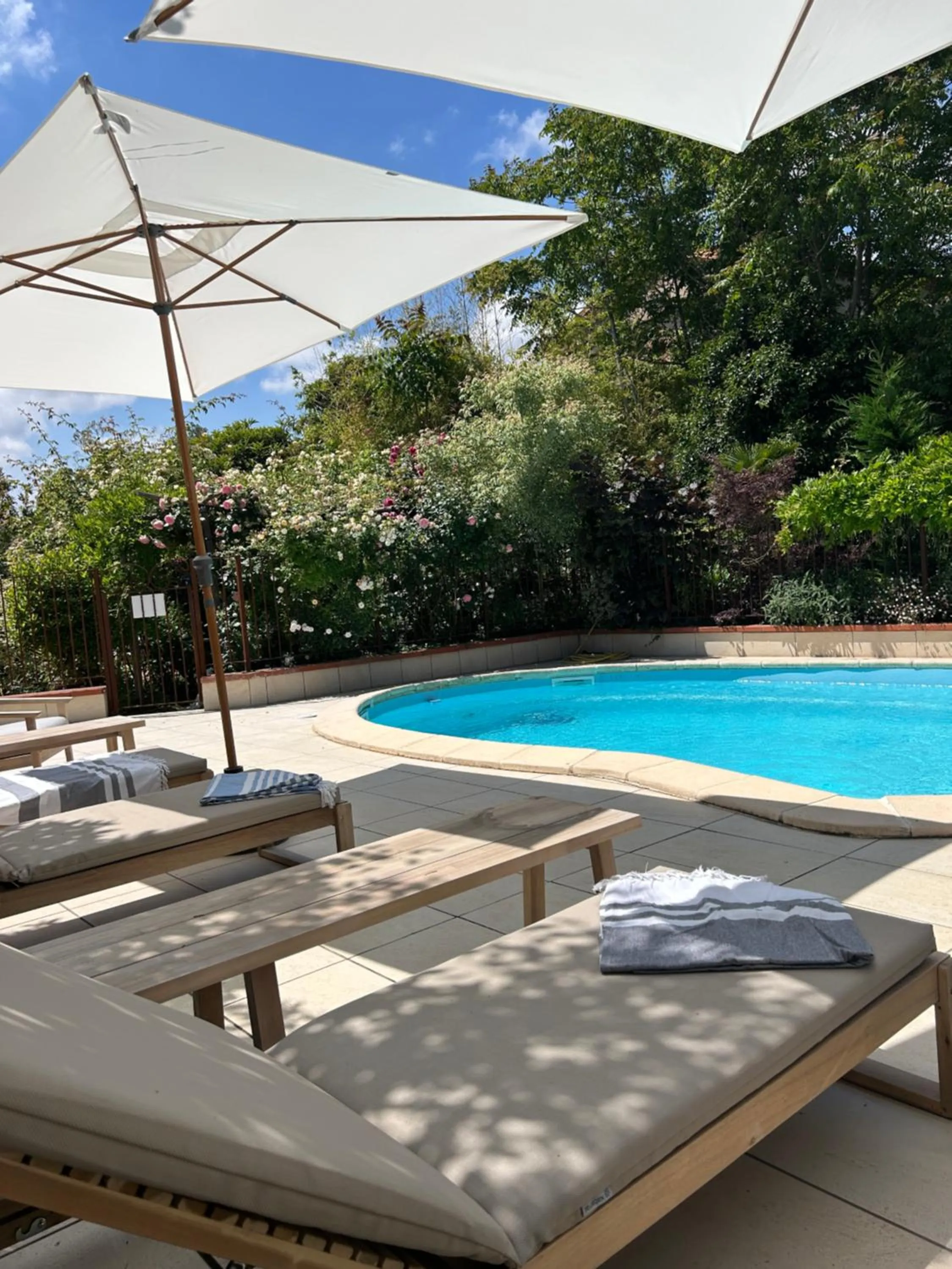 Swimming pool in Le Mas de la Prade