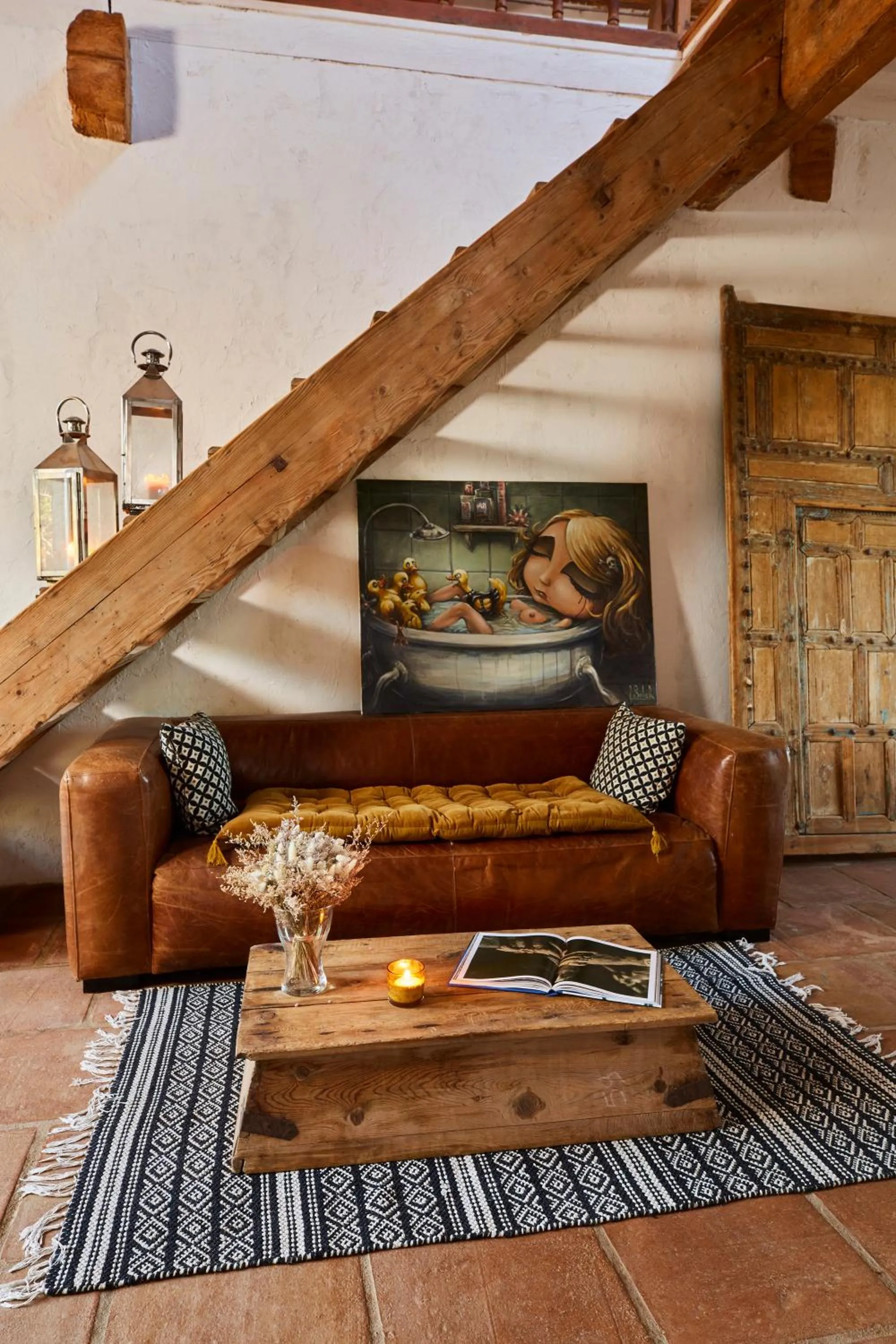 Living room in Le Mas de la Prade