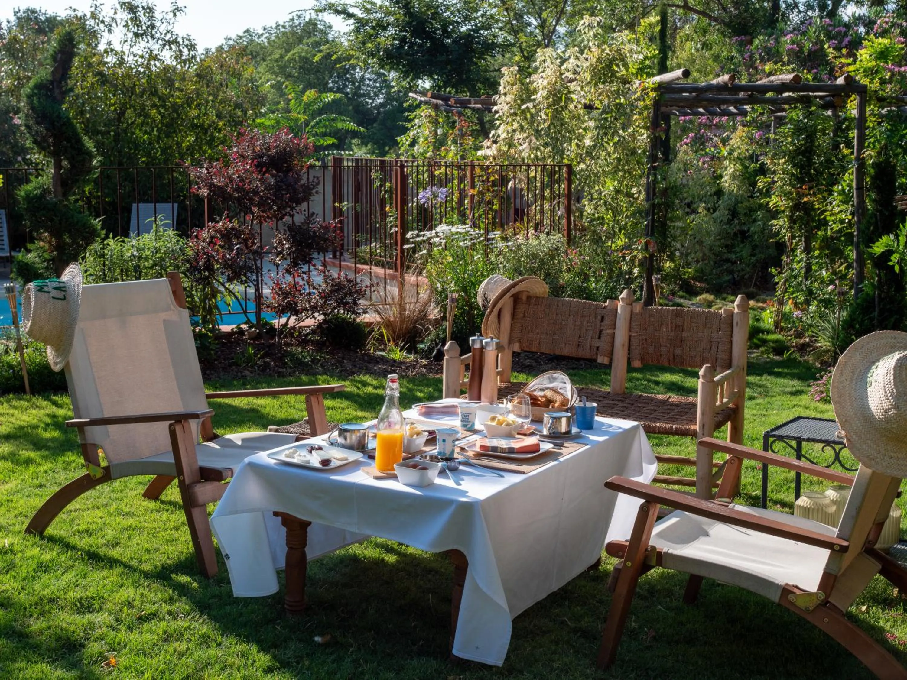 Garden in Le Mas de la Prade