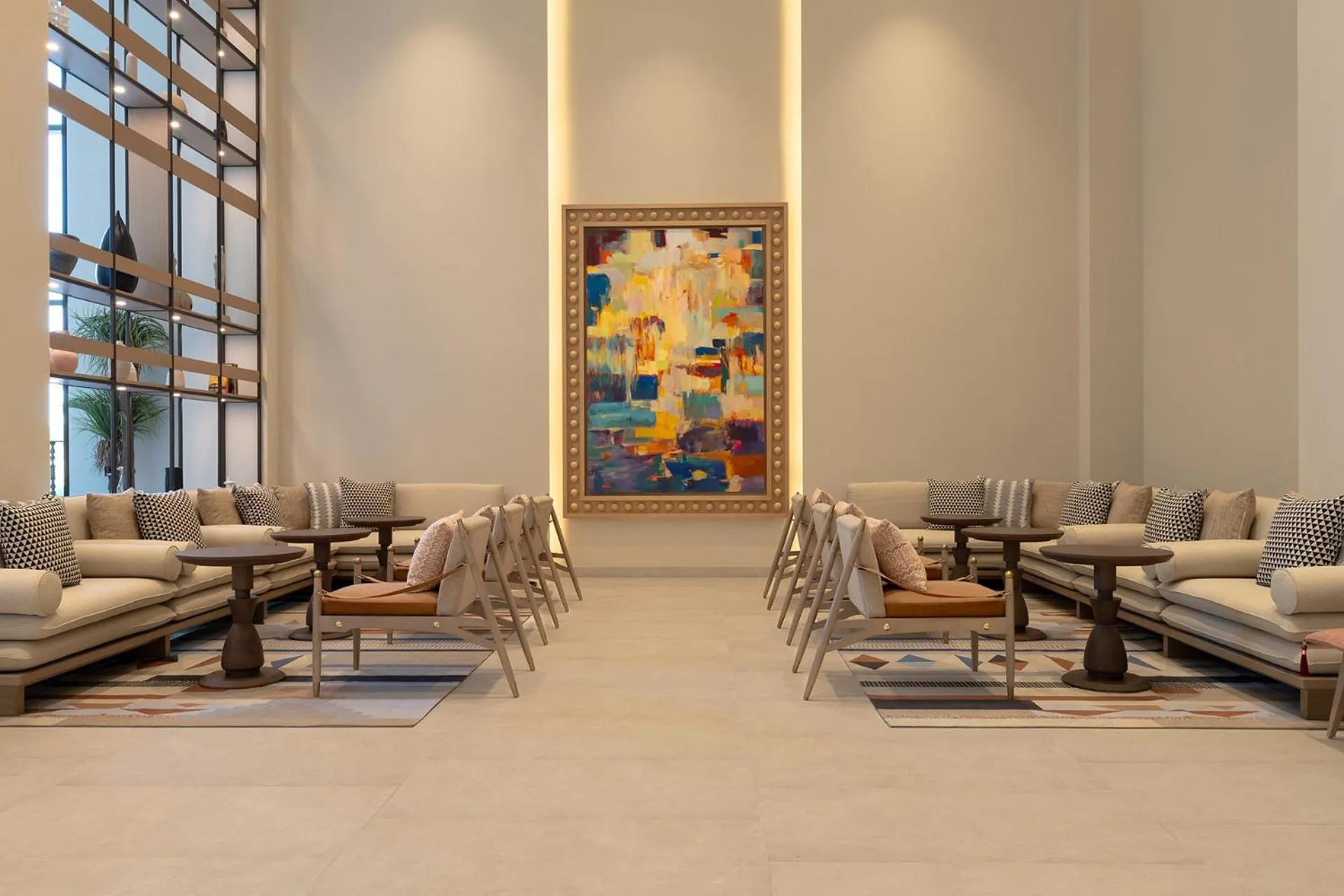 Decorative detail in Fraser Suites Al Liwan