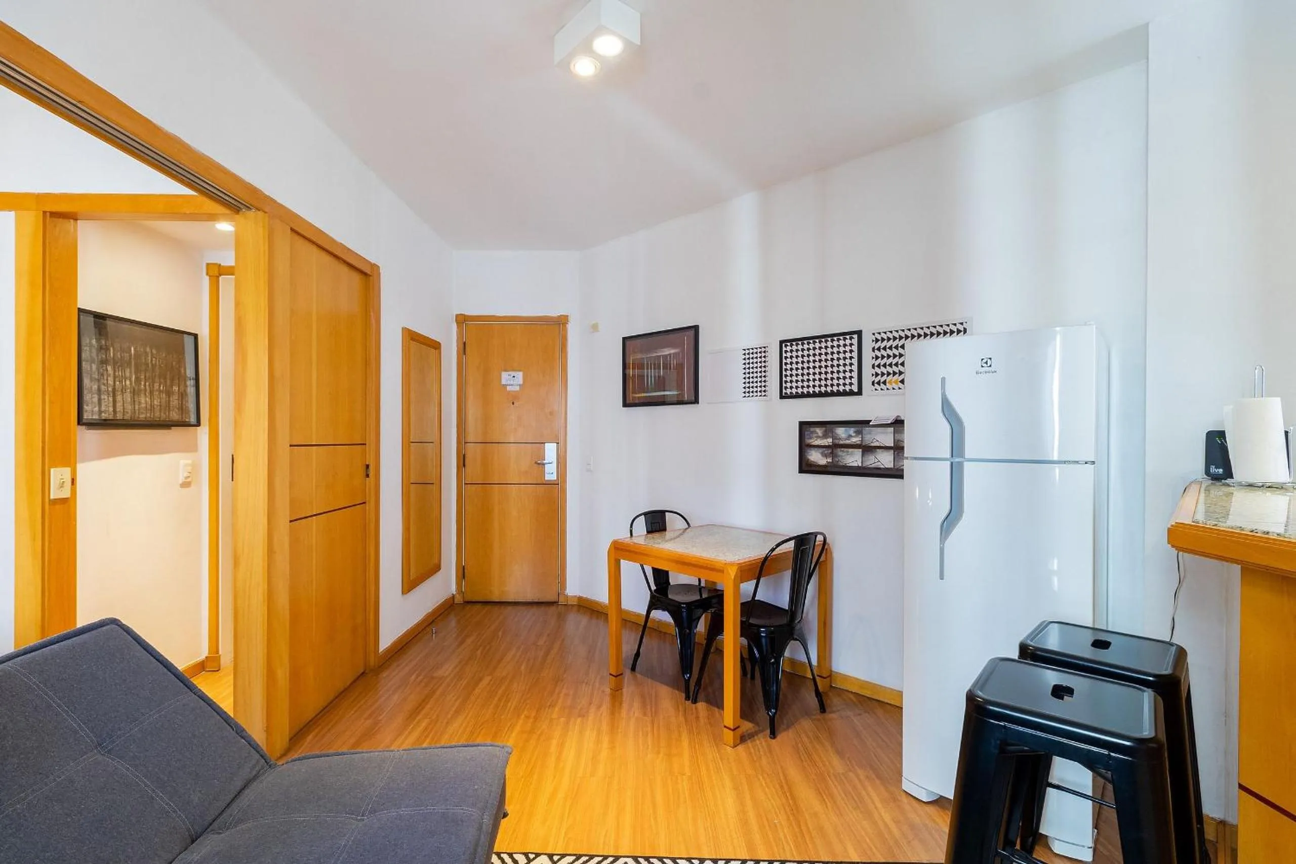 Living room in LFlats ALAMEDA CAMPINAS Jardim Paulista