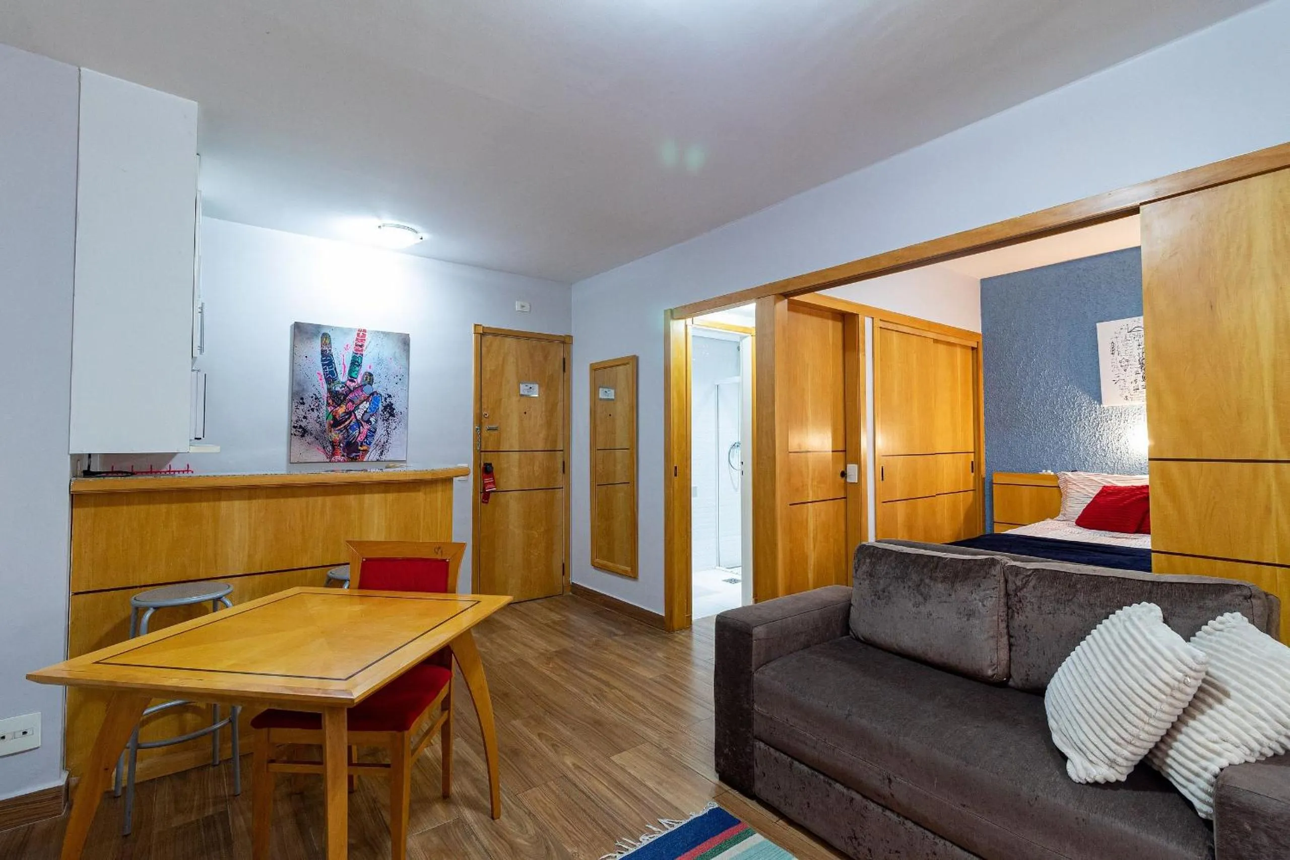 Living room in LFlats ALAMEDA CAMPINAS Jardim Paulista