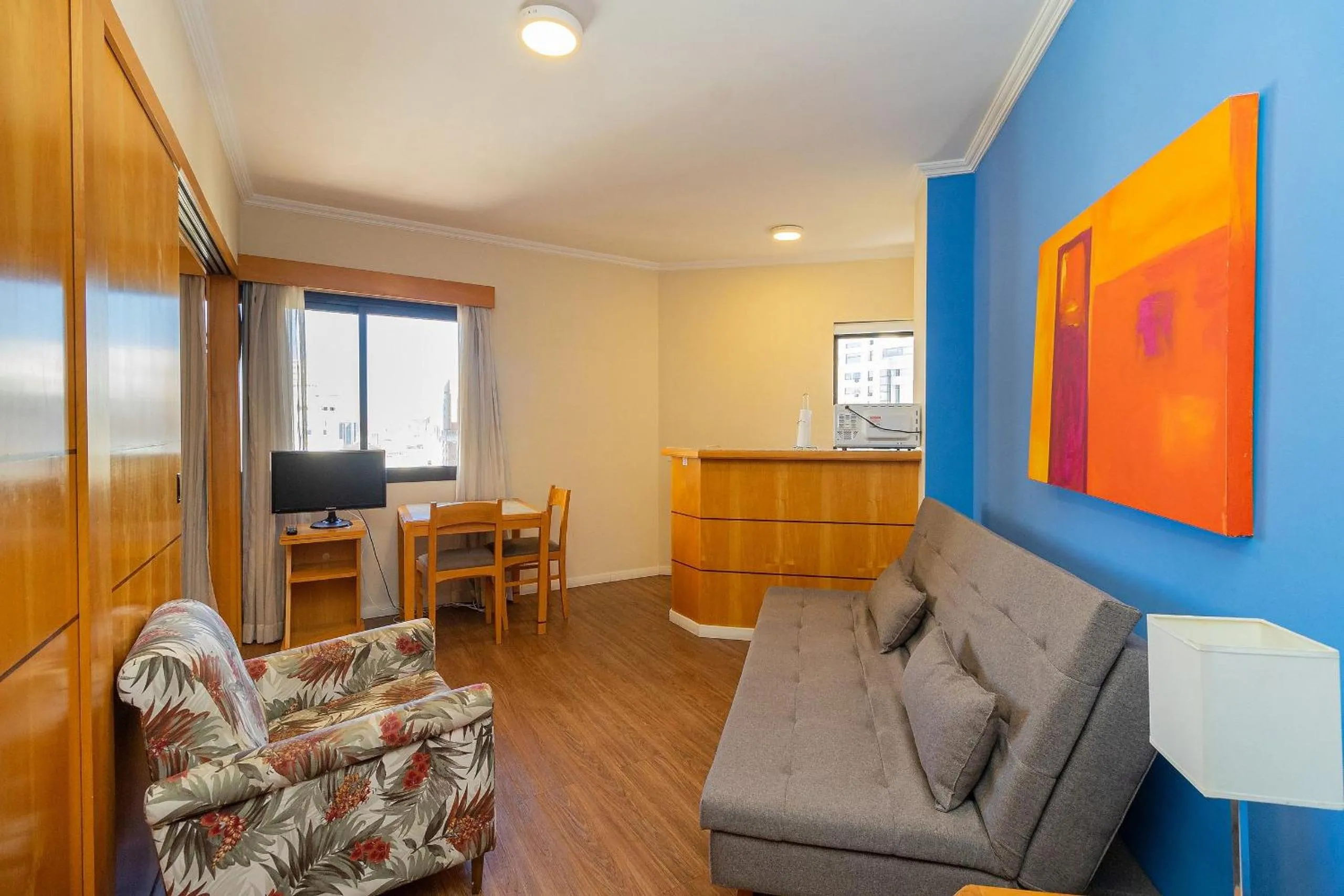 Living room in LFlats ALAMEDA CAMPINAS Jardim Paulista