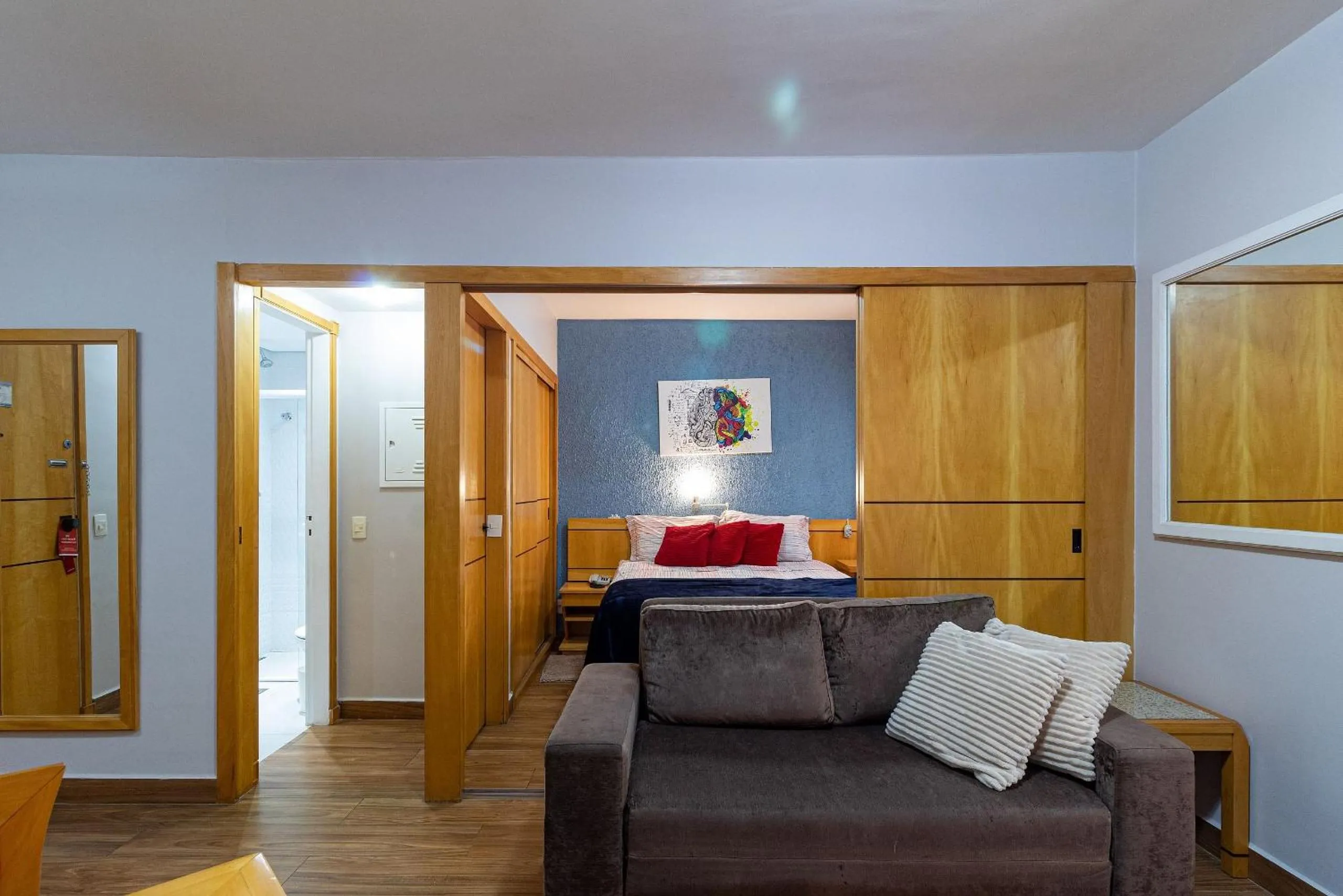 Living room in LFlats ALAMEDA CAMPINAS Jardim Paulista