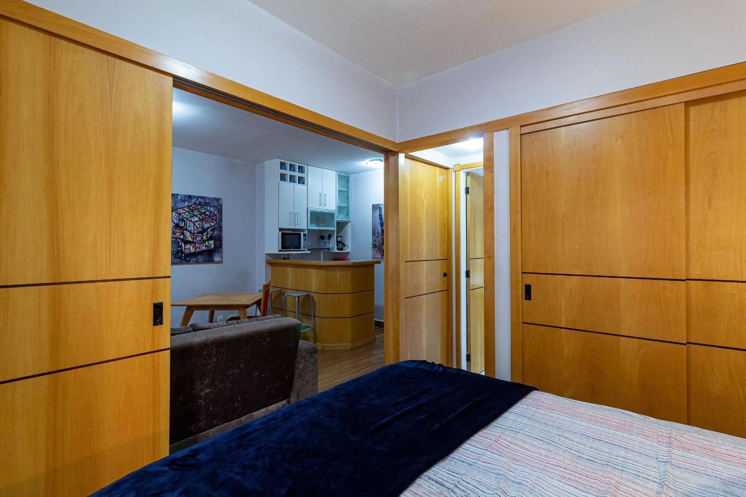 Bedroom in LFlats ALAMEDA CAMPINAS Jardim Paulista