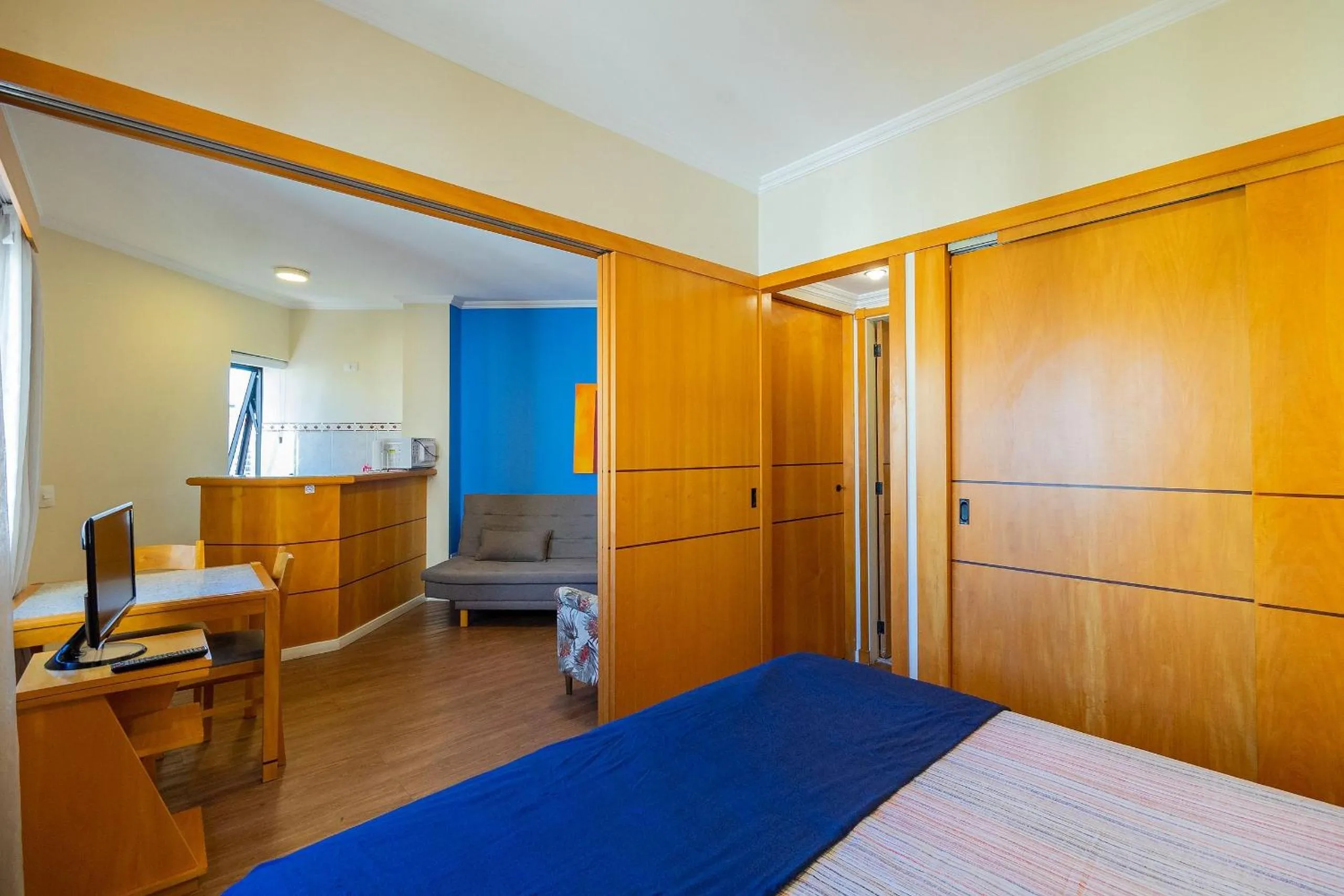 Photo of the whole room in LFlats ALAMEDA CAMPINAS Jardim Paulista