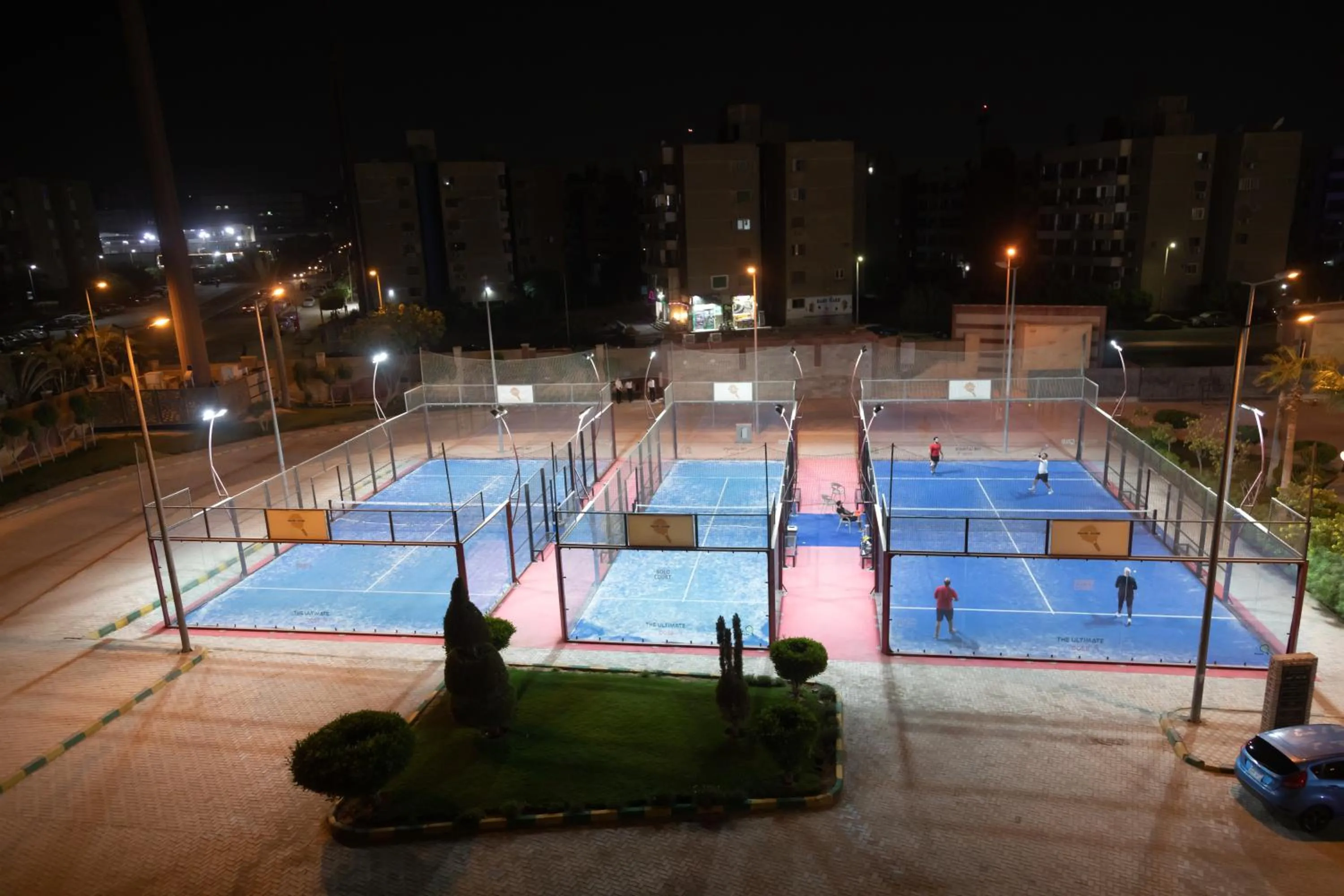 Tennis court in Jewel Sport City and Aqua Park