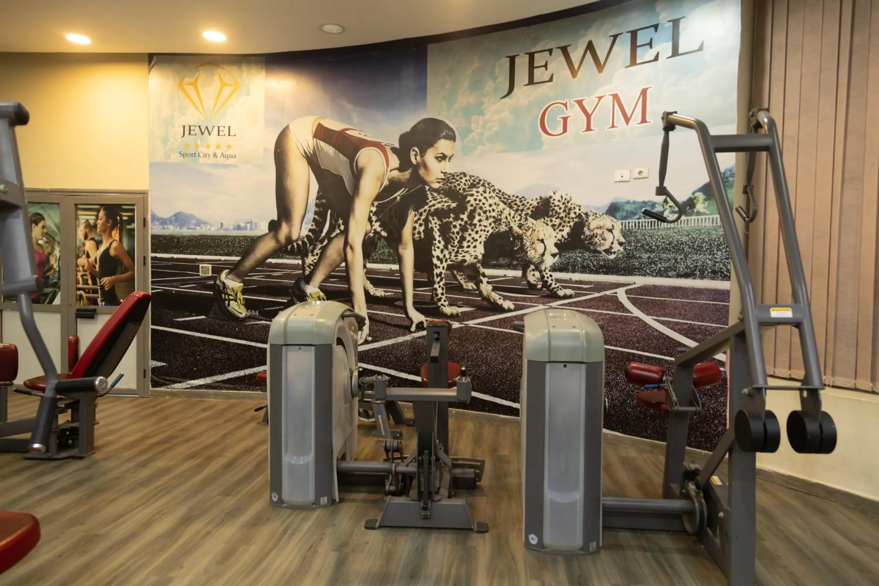 Fitness centre/facilities in Jewel Sport City and Aqua Park