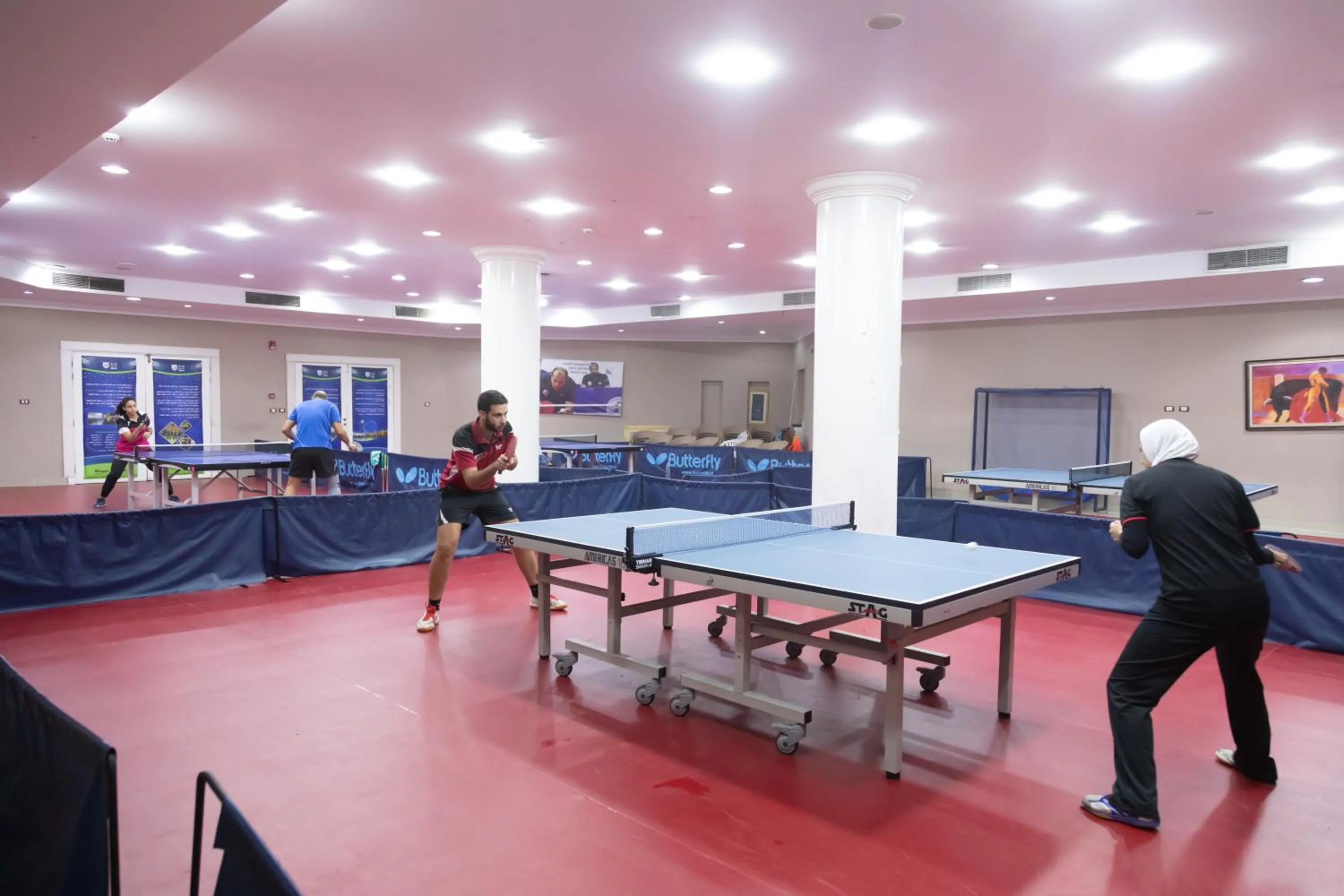 Table tennis in Jewel Sport City and Aqua Park