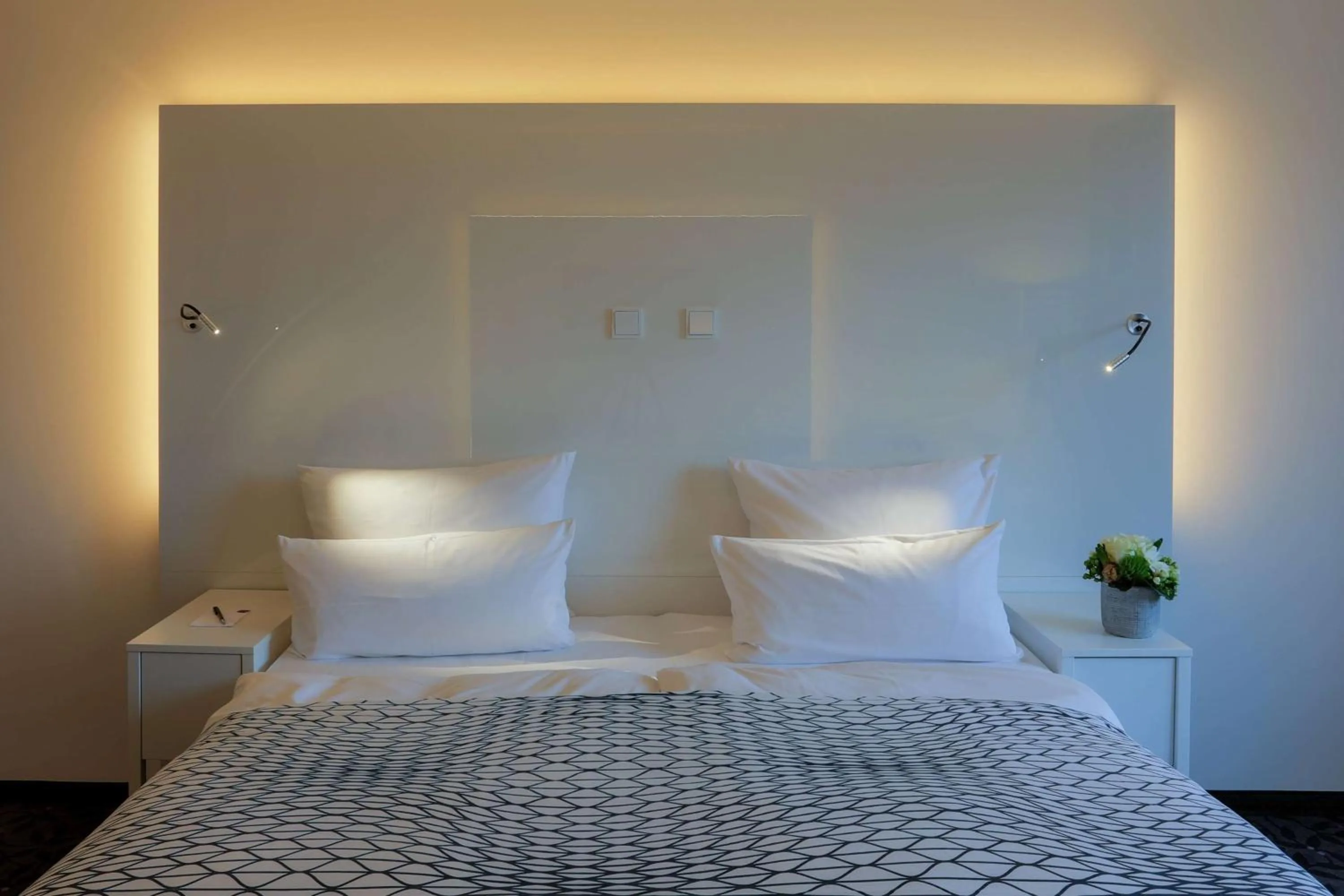 Photo of the whole room, Bed in FourSide Plaza Hotel Trier, Trademark Collection by Wyndham