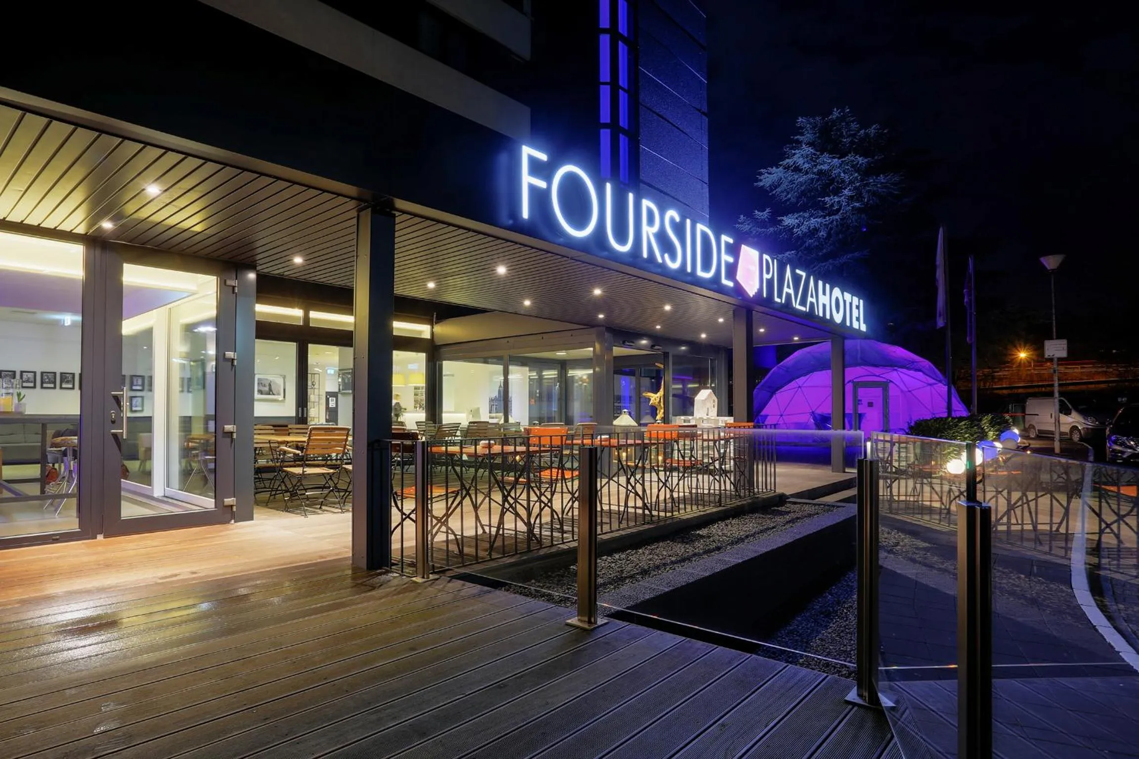 Property building in FourSide Plaza Hotel Trier, Trademark Collection by Wyndham