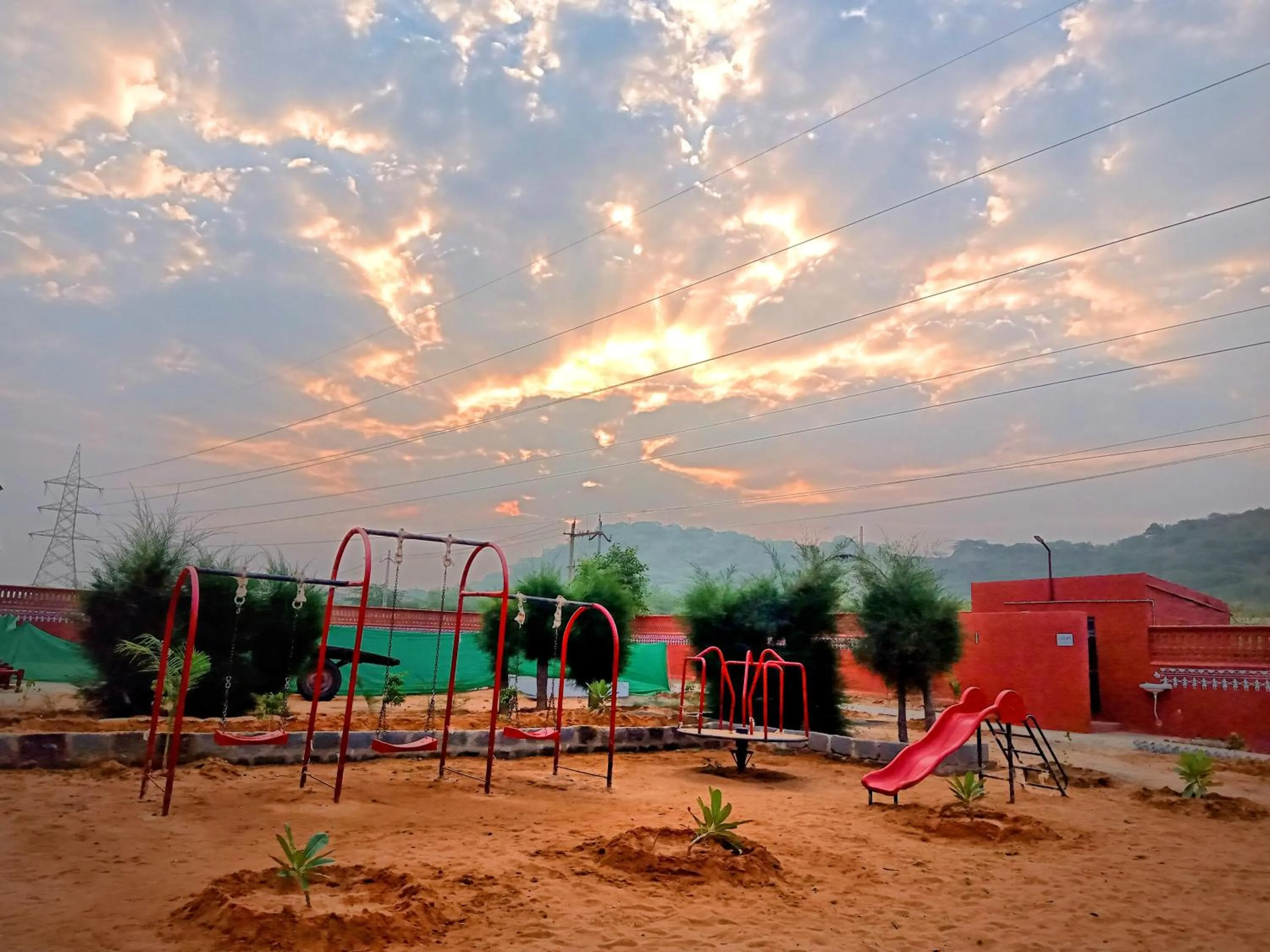 Property building in Santkrupa Villa Resort