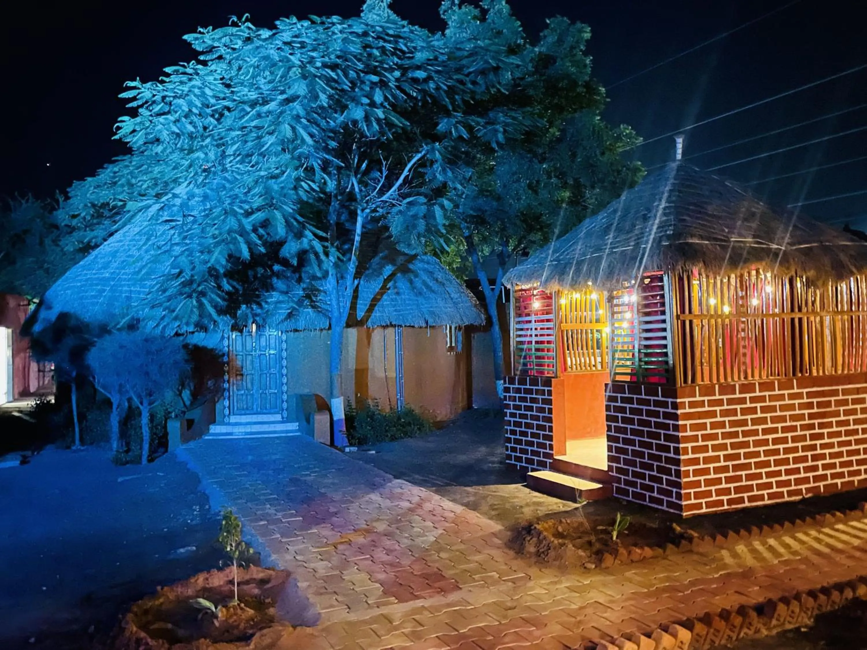 Night in Santkrupa Villa Resort