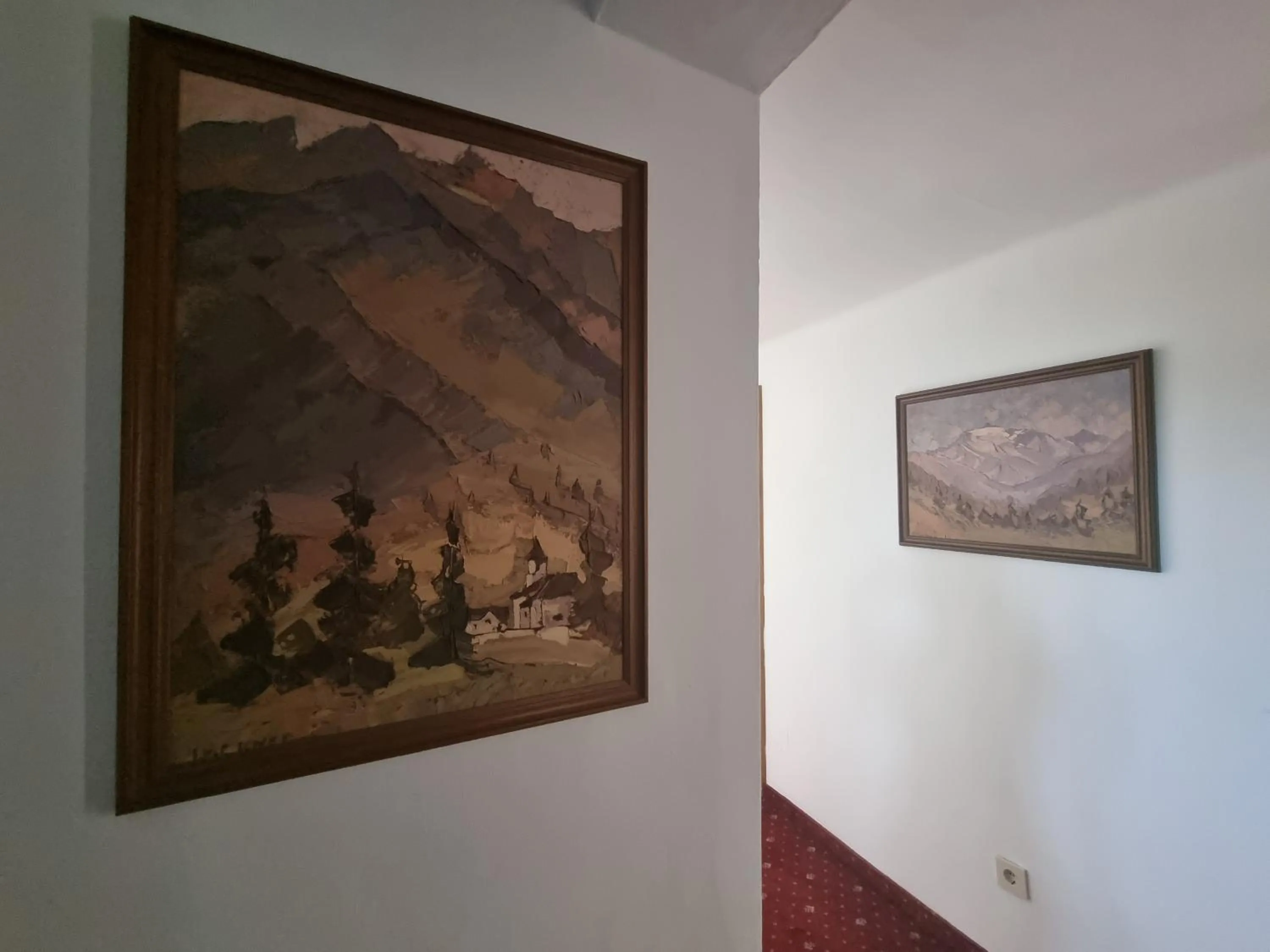 Decorative detail in Pension Kaiserer